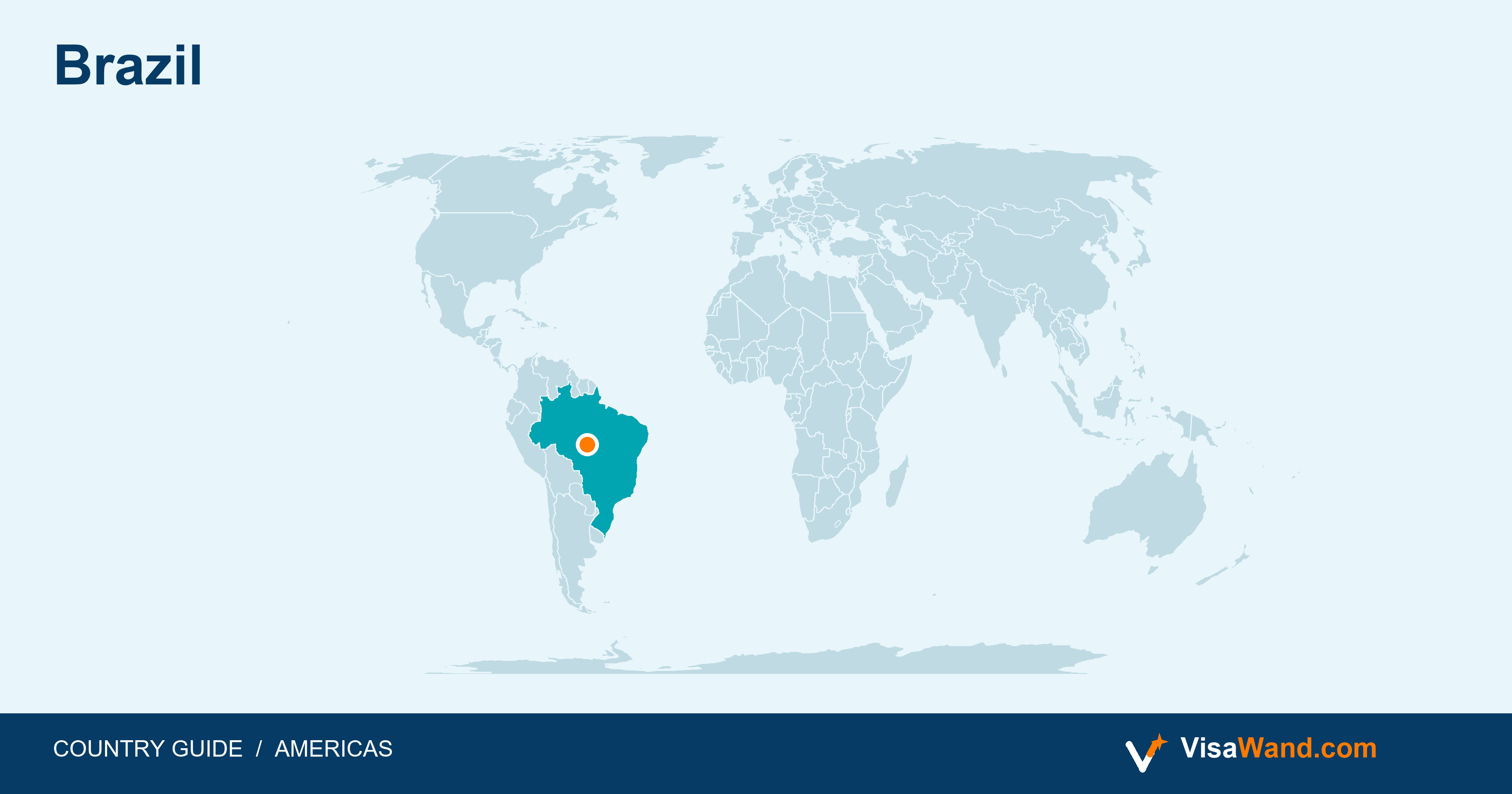 Location map of Brazil