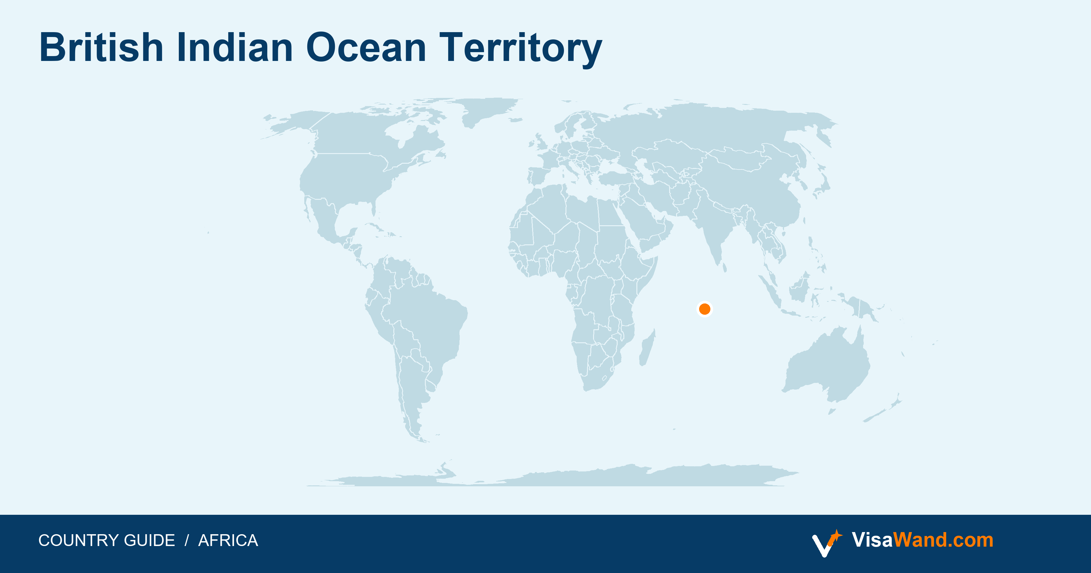 Location map of British Indian Ocean Territory