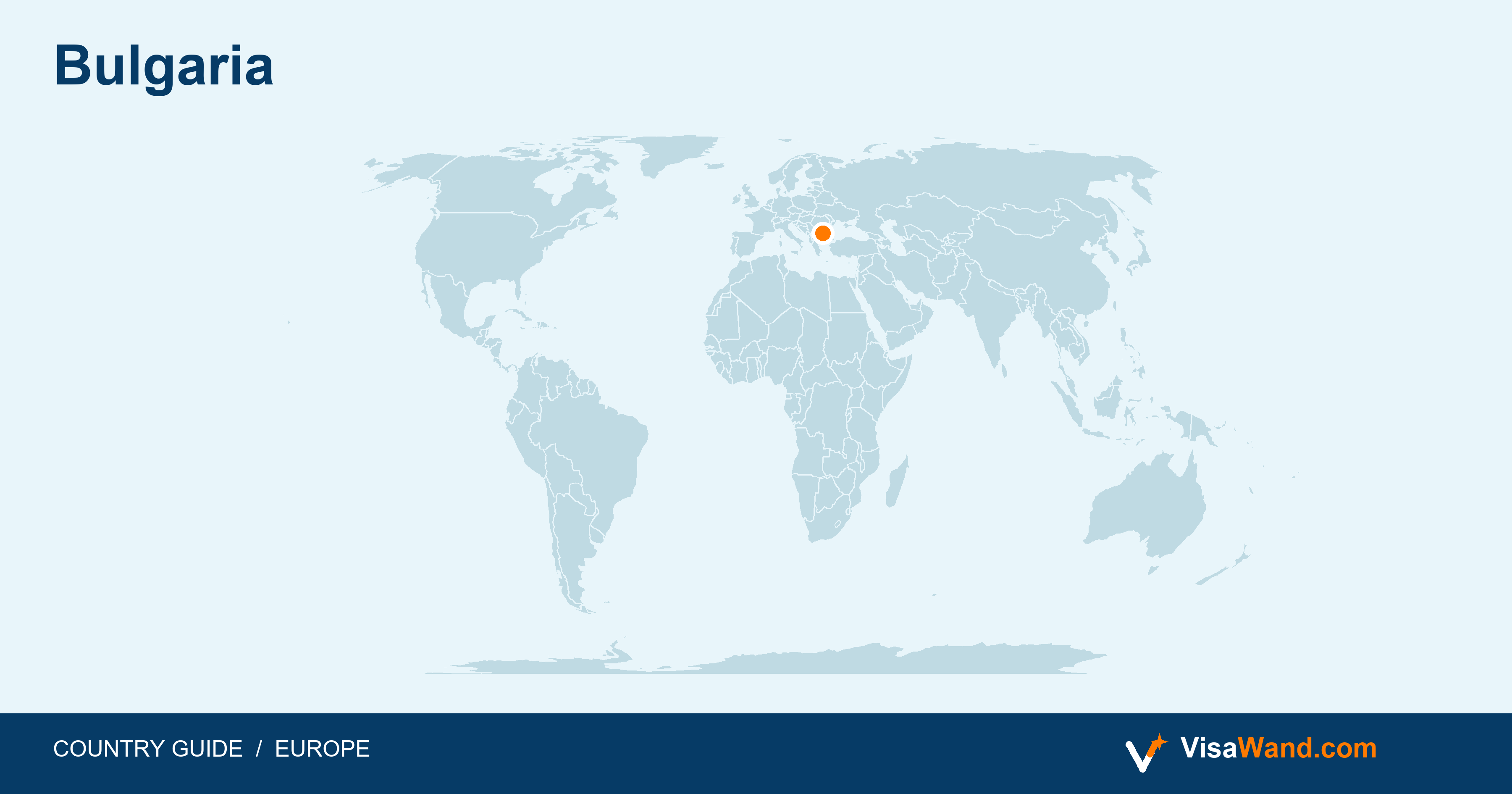 Location map of Bulgaria