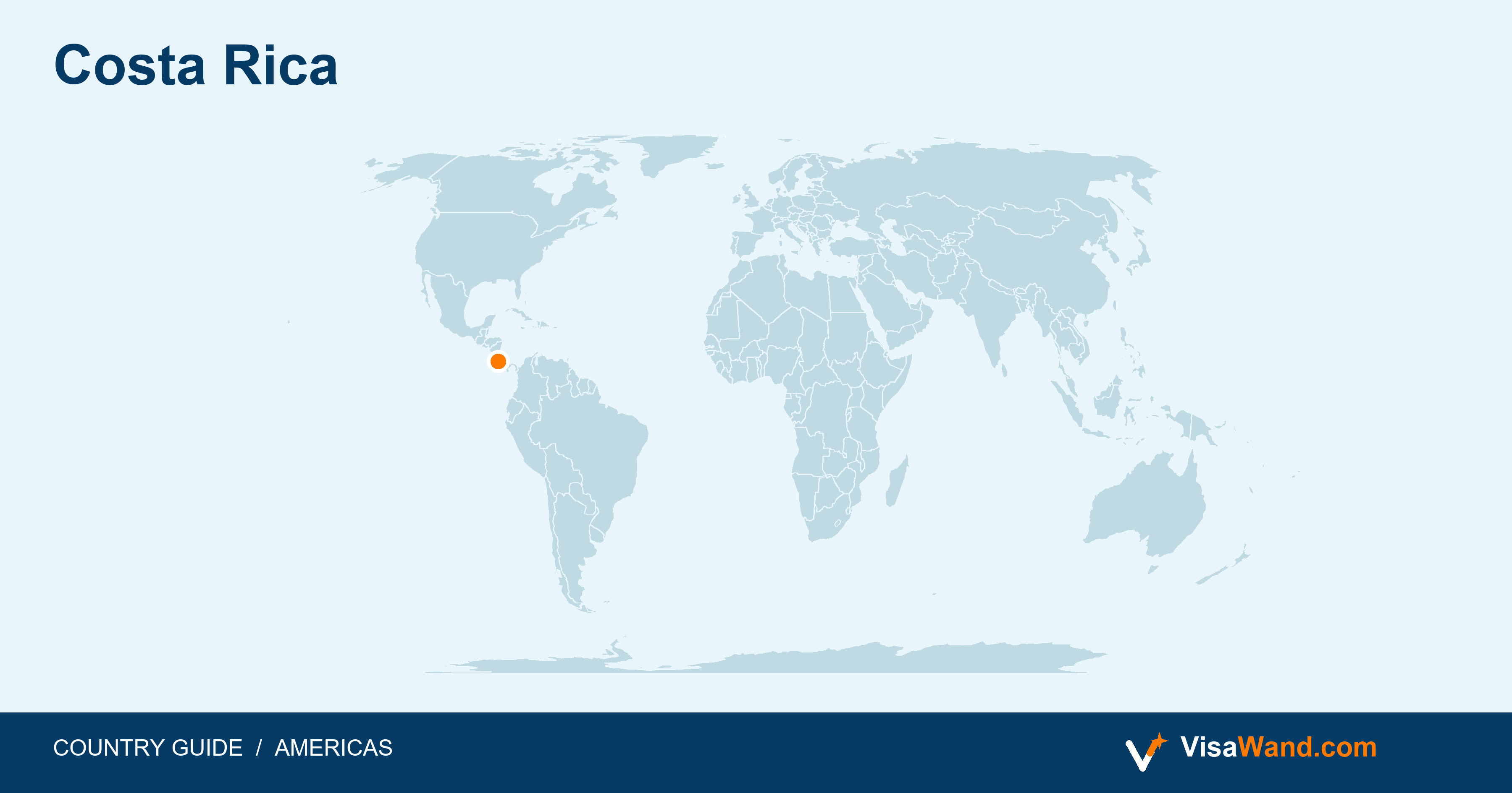 Location map of Costa Rica