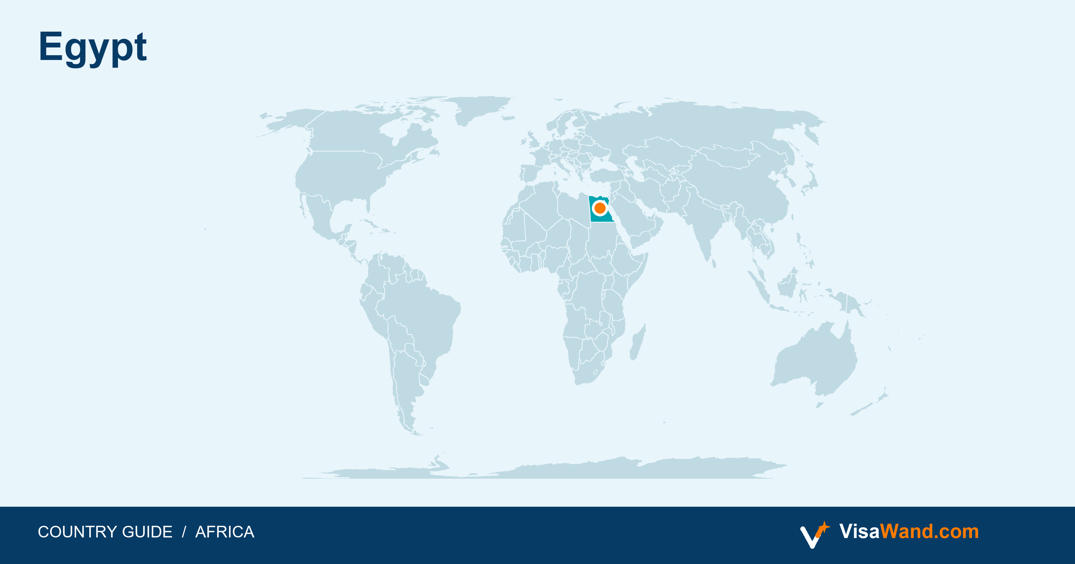Location map of Egypt