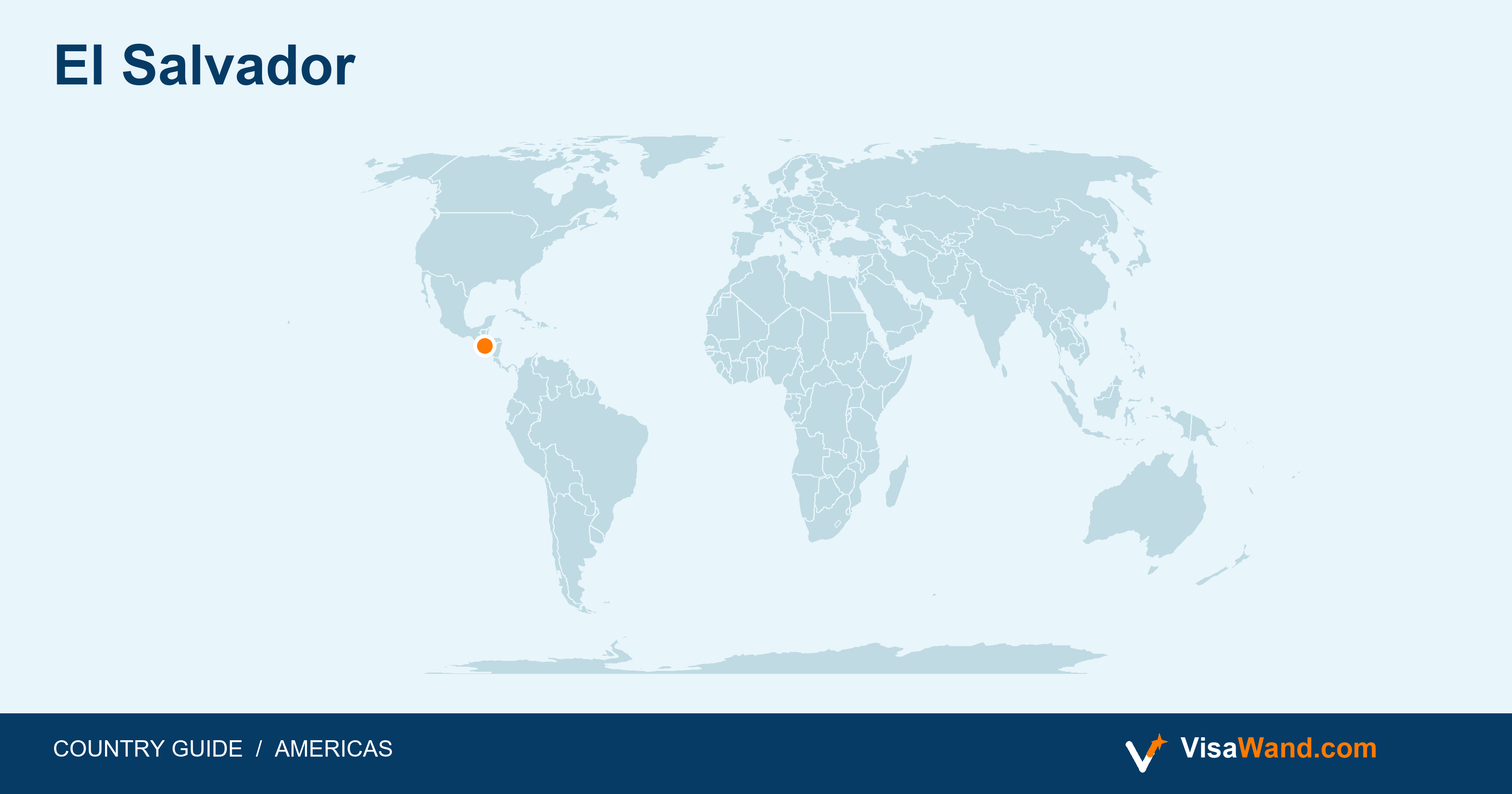 Location map of El Salvador