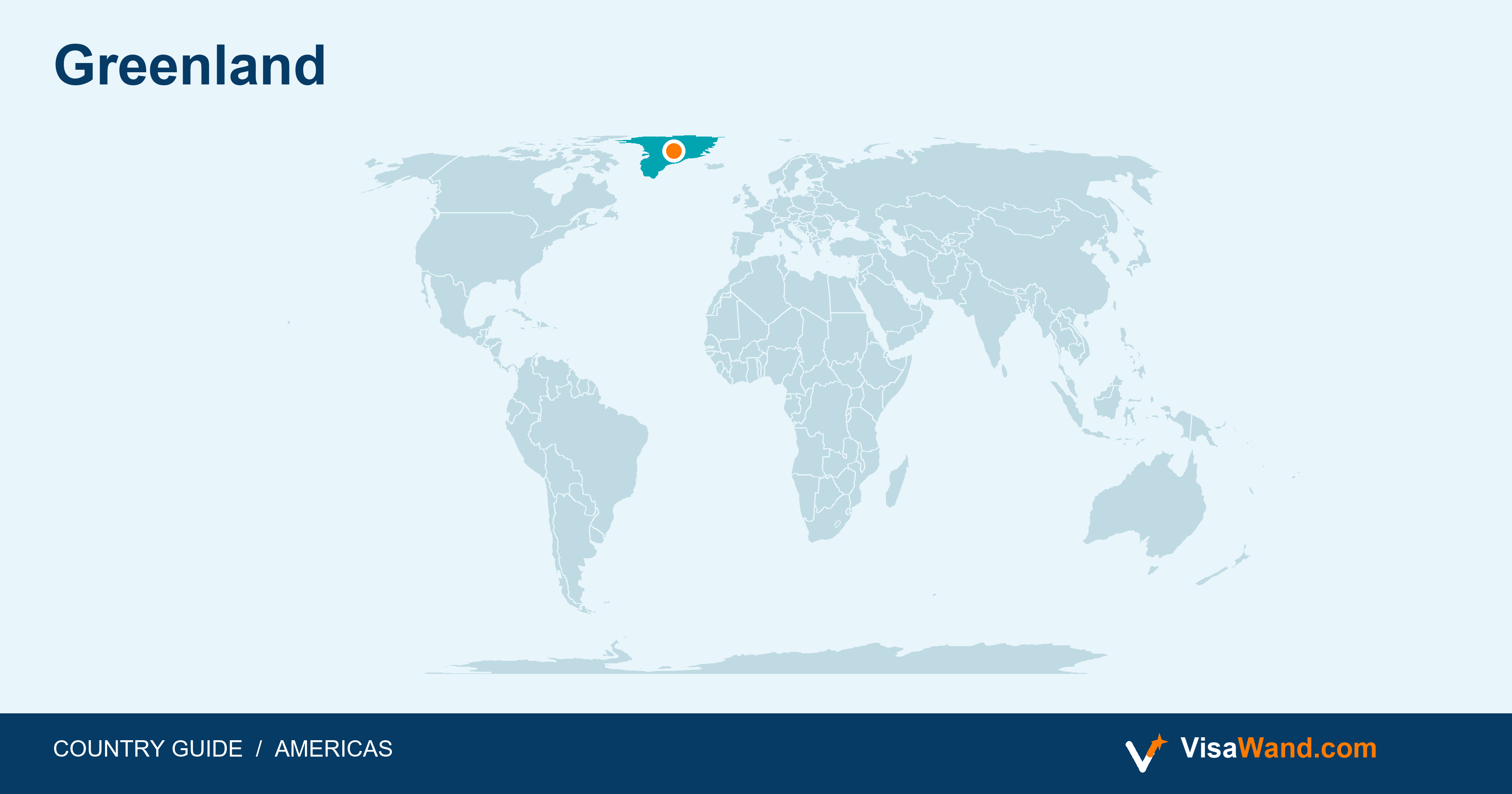 Location map of Greenland