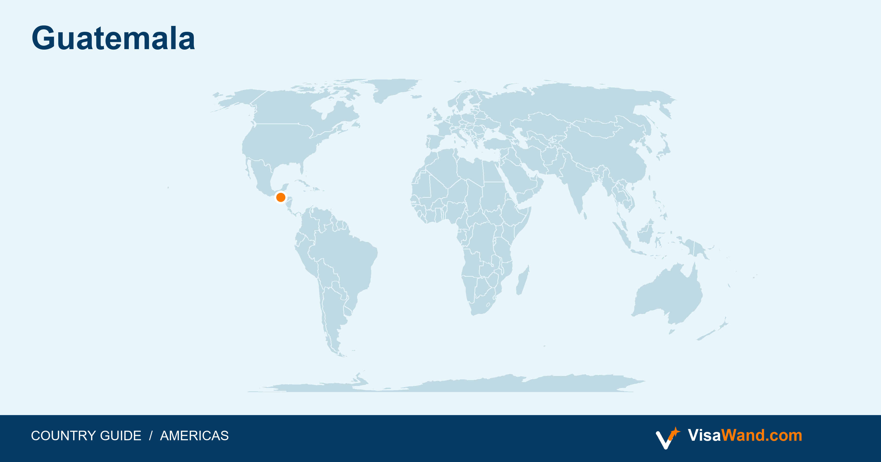 Location map of Guatemala