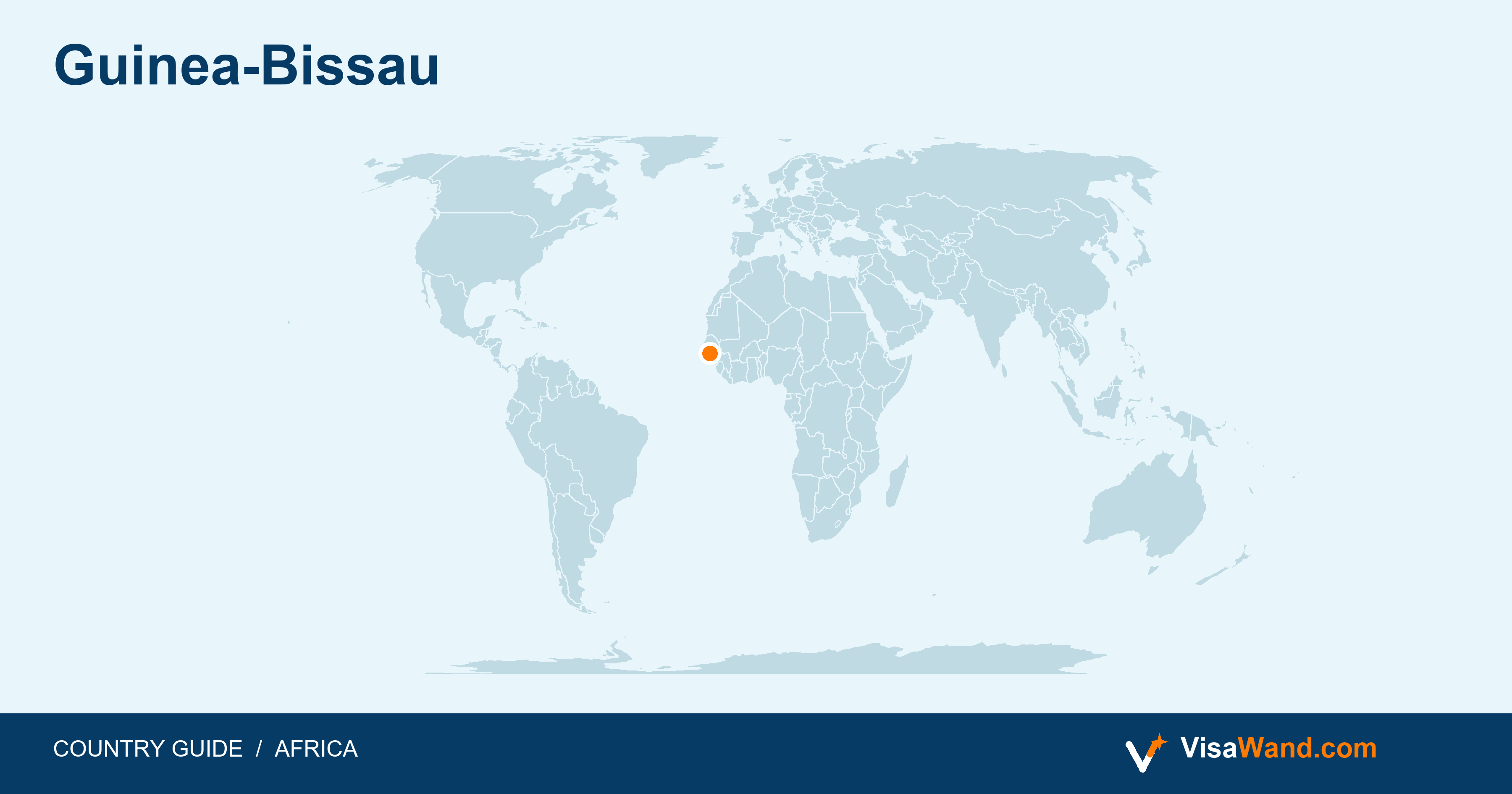 Location map of Guinea-Bissau