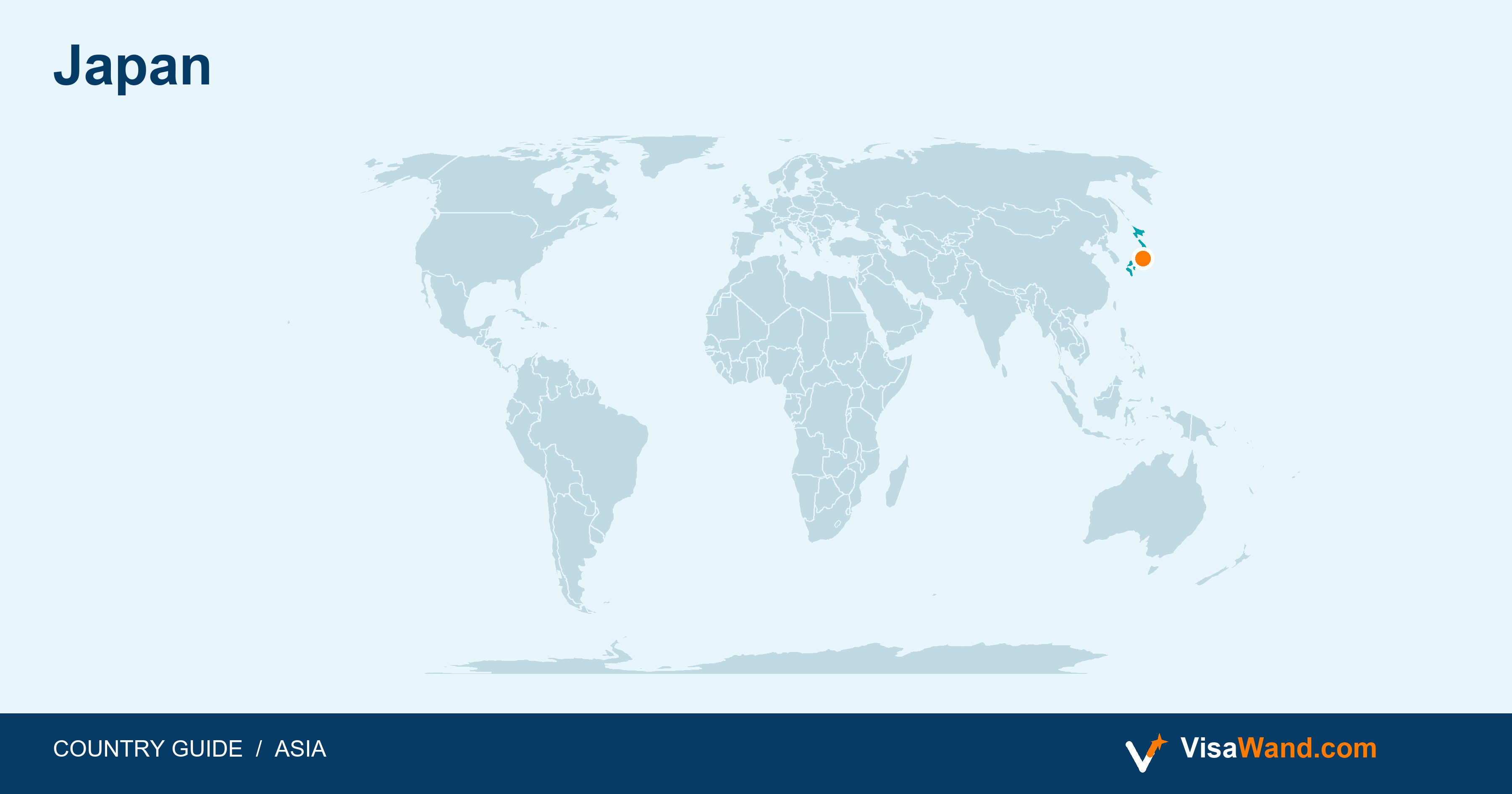 Location map of Japan