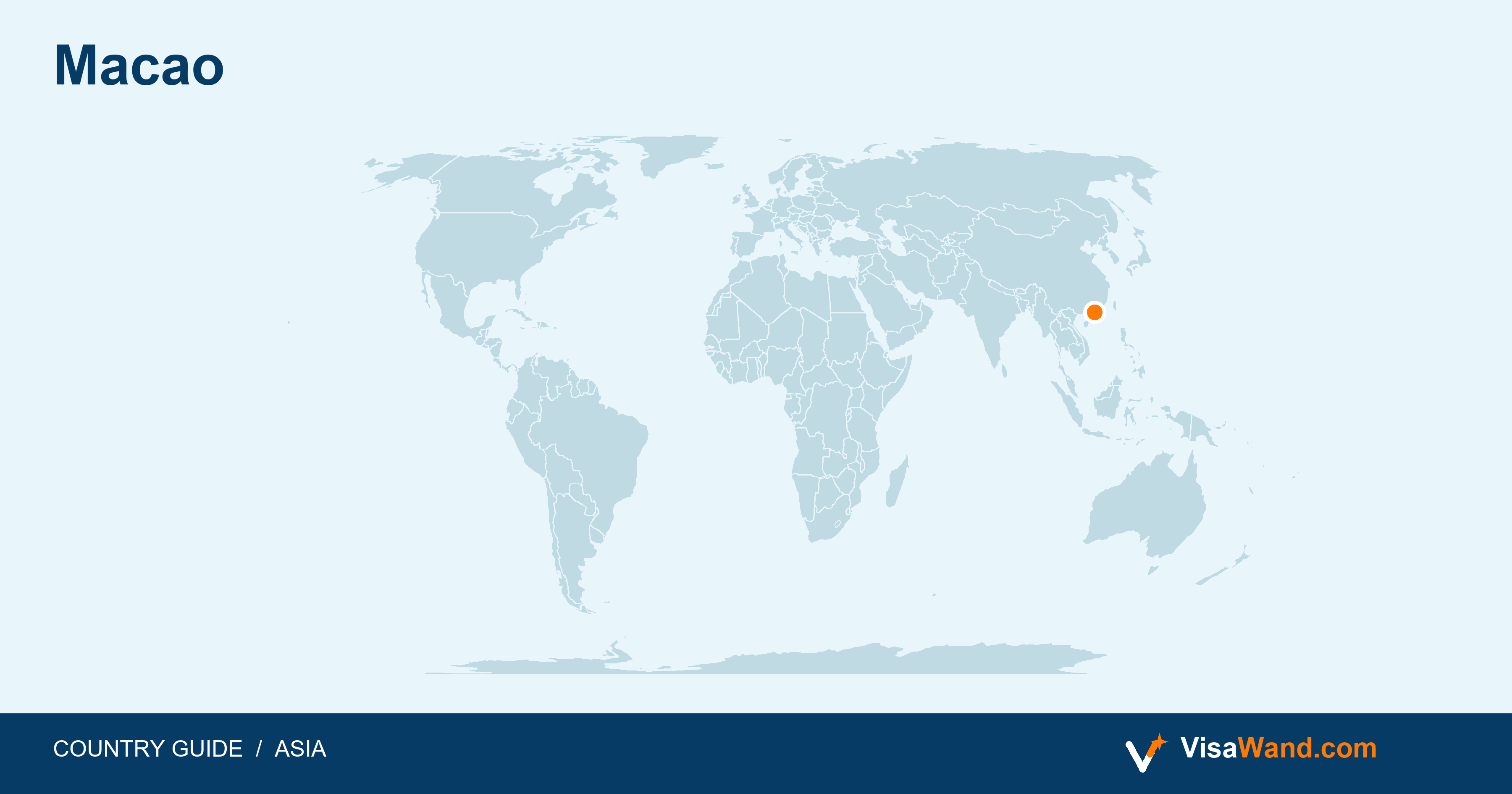 Location map of Macao