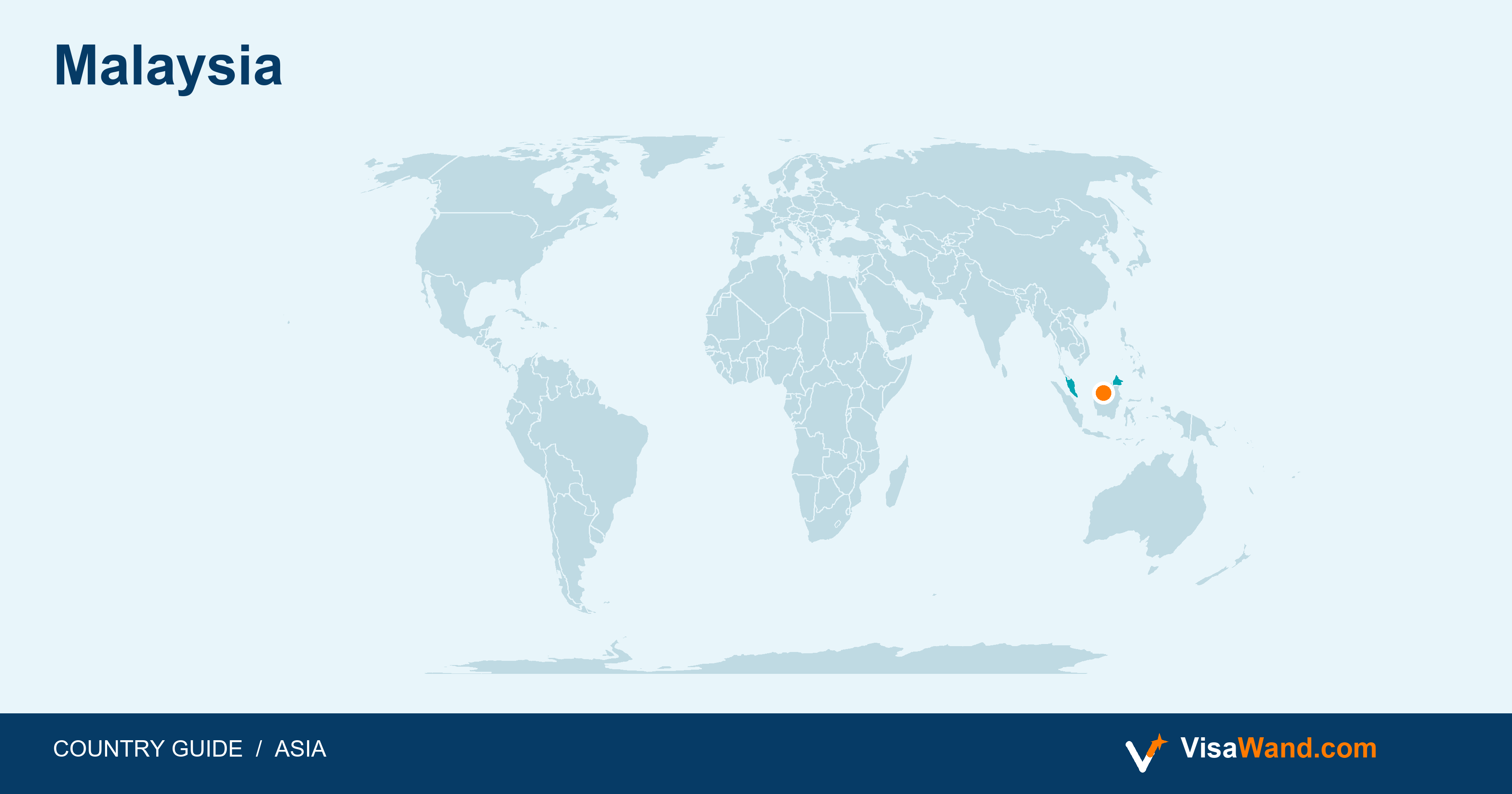Location map of Malaysia