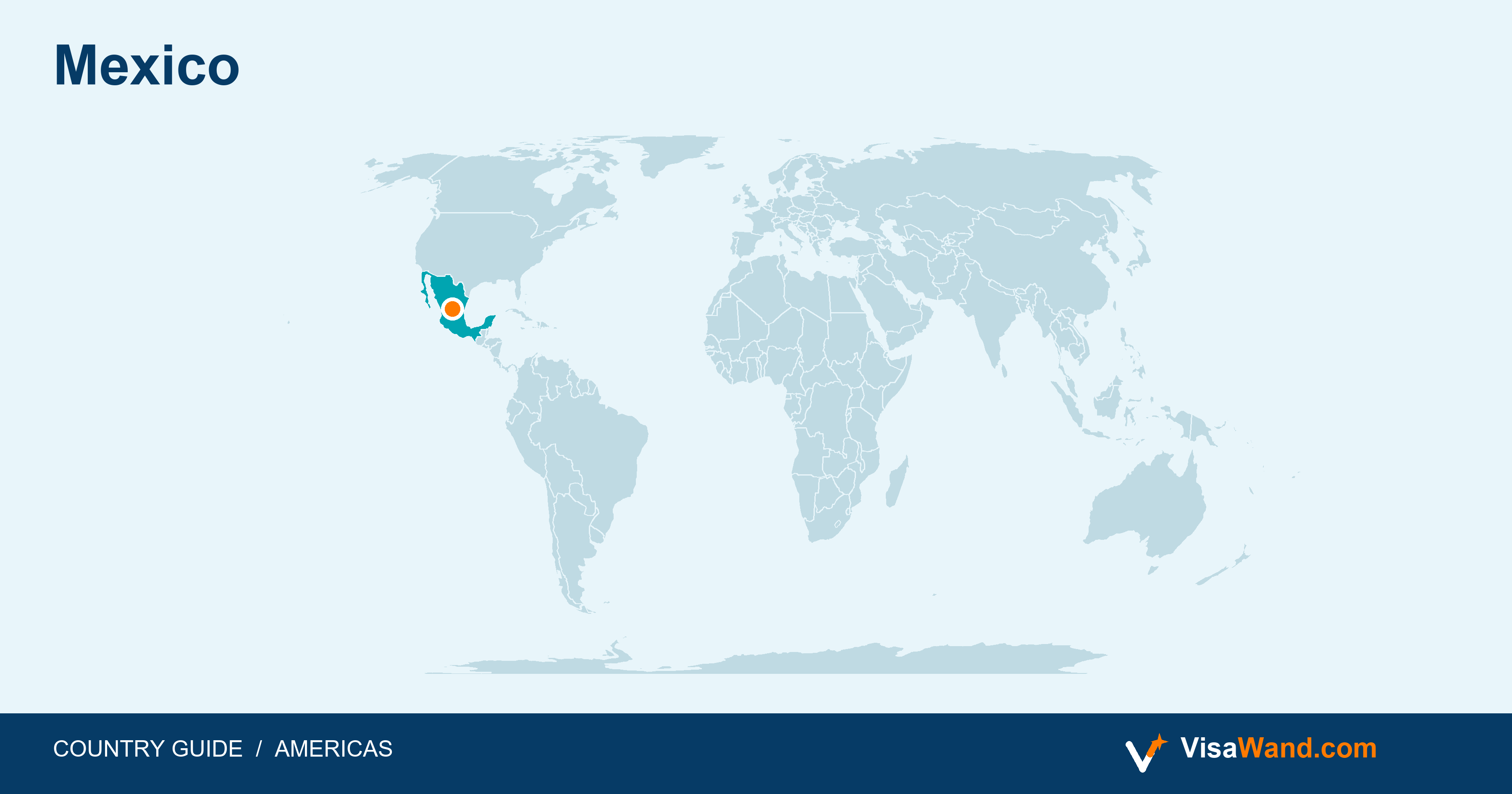 Location map of Mexico