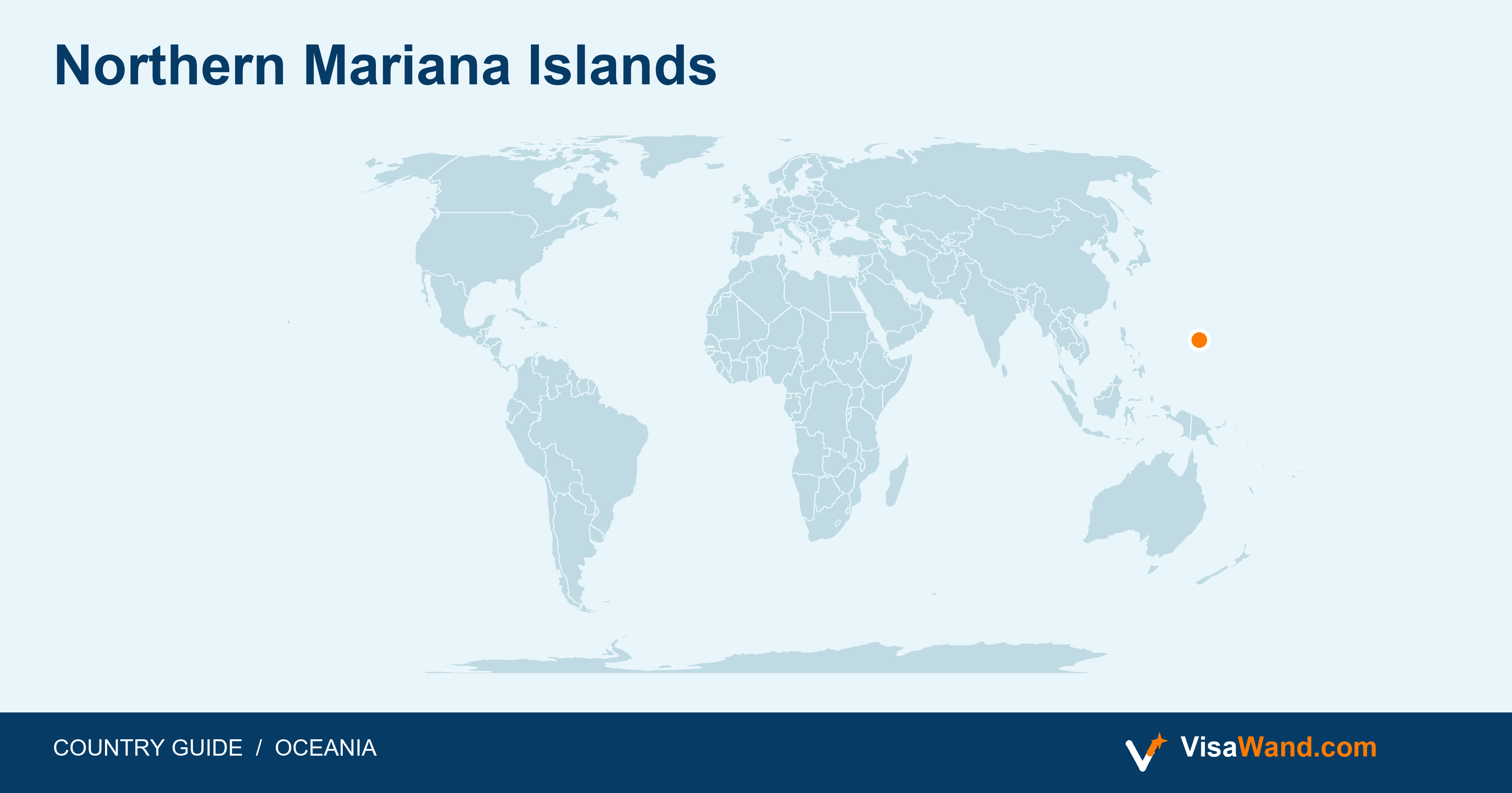 Location map of Northern Mariana Islands
