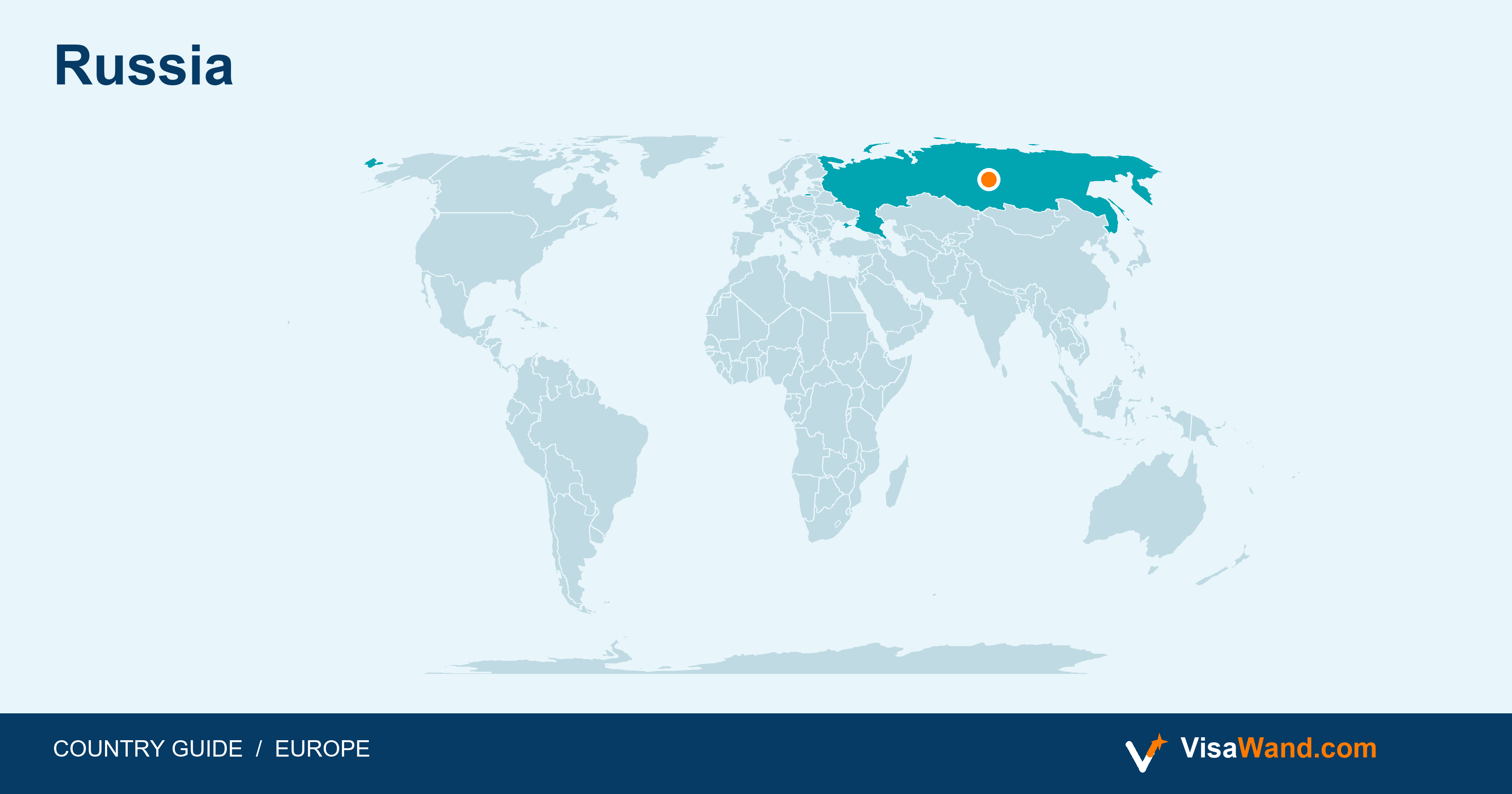 Location map of Russia