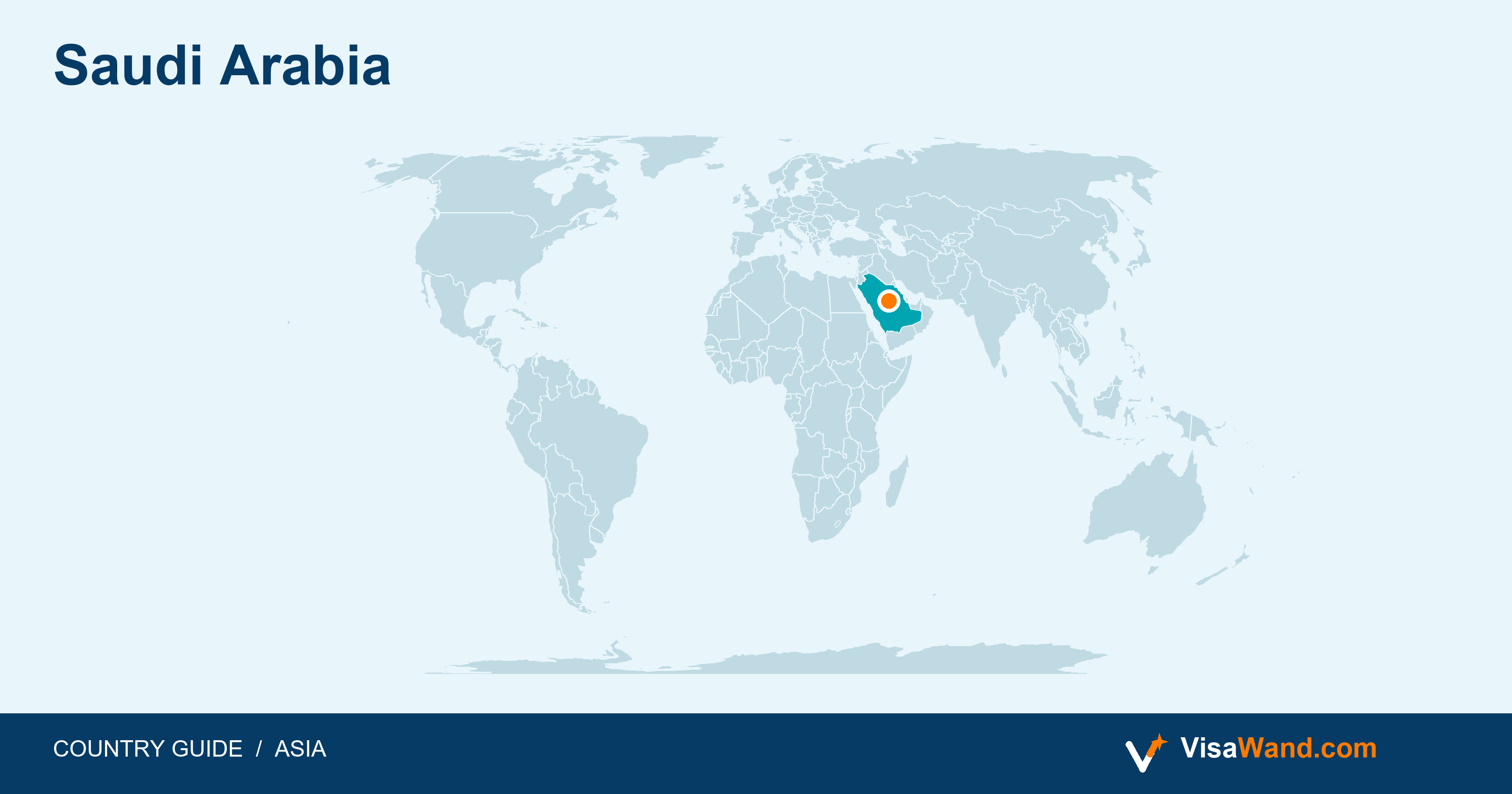 Location map of Saudi Arabia