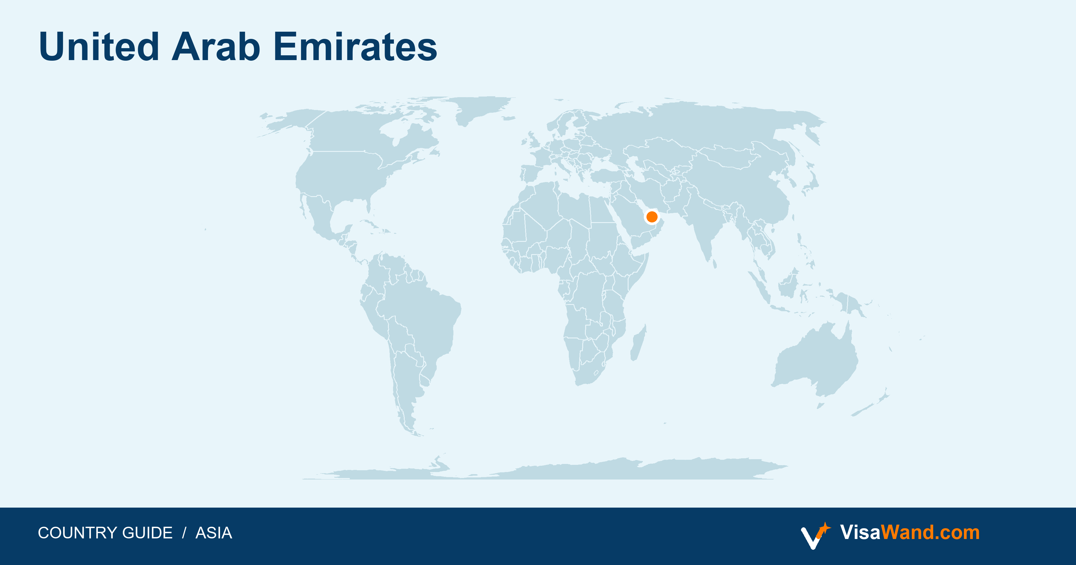 Location map of United Arab Emirates
