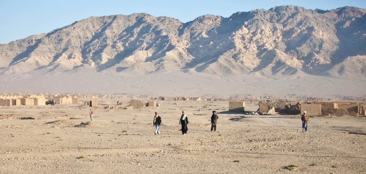 Scenic view of Afghanistan