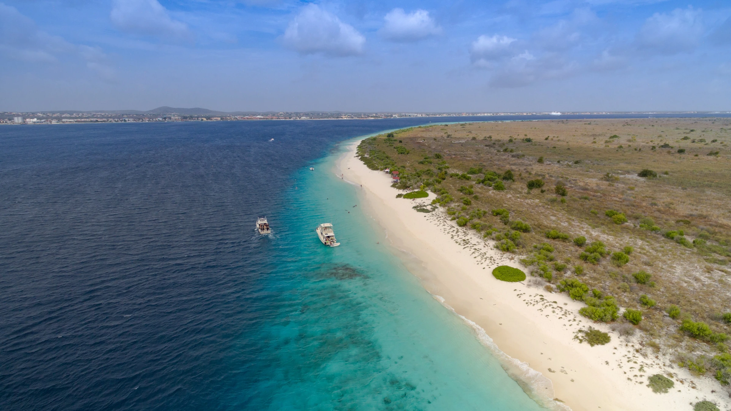 Scenic view of Bonaire, Sint Eustatius and Saba