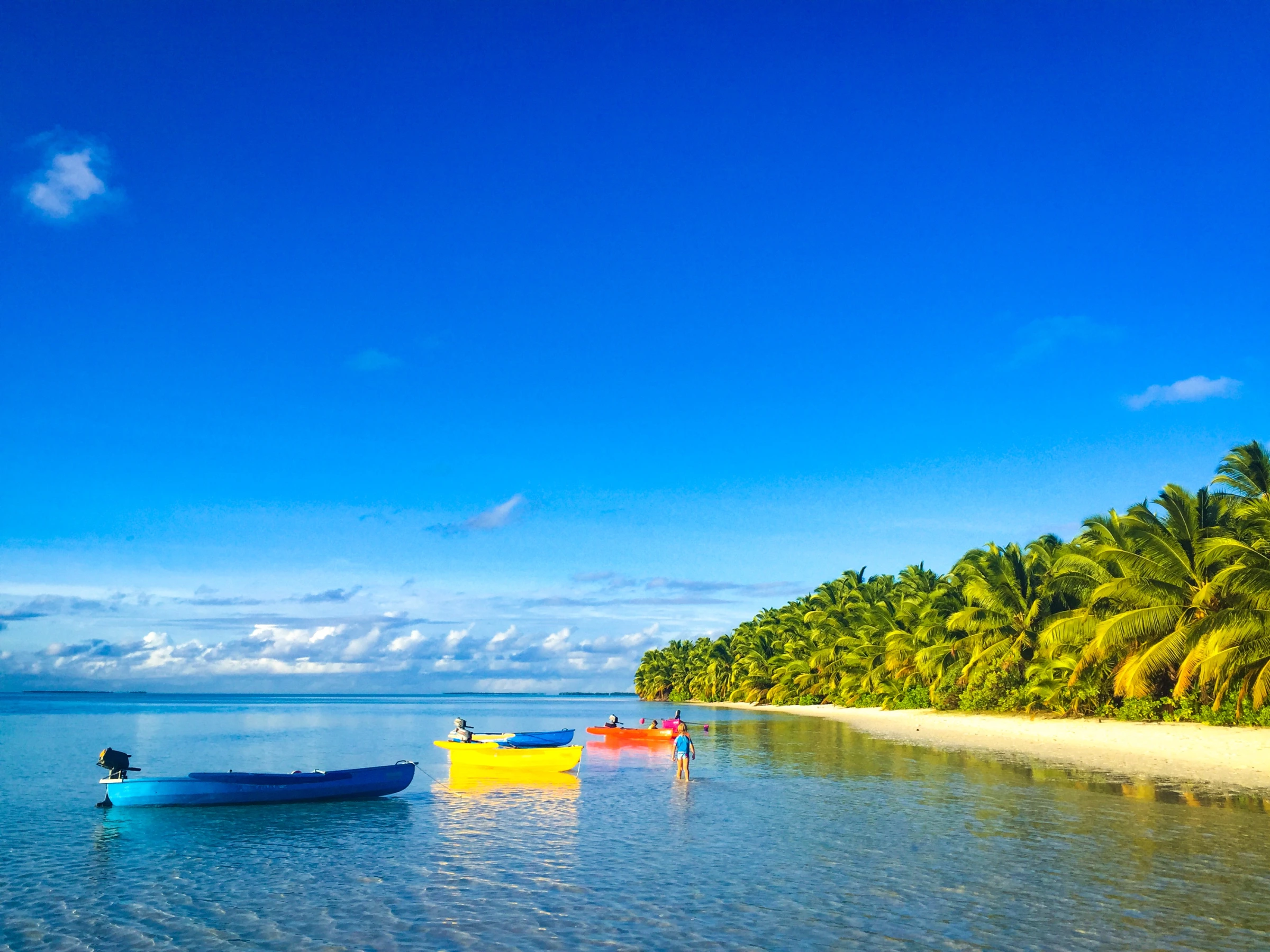 Scenic view of Cocos (Keeling) Islands