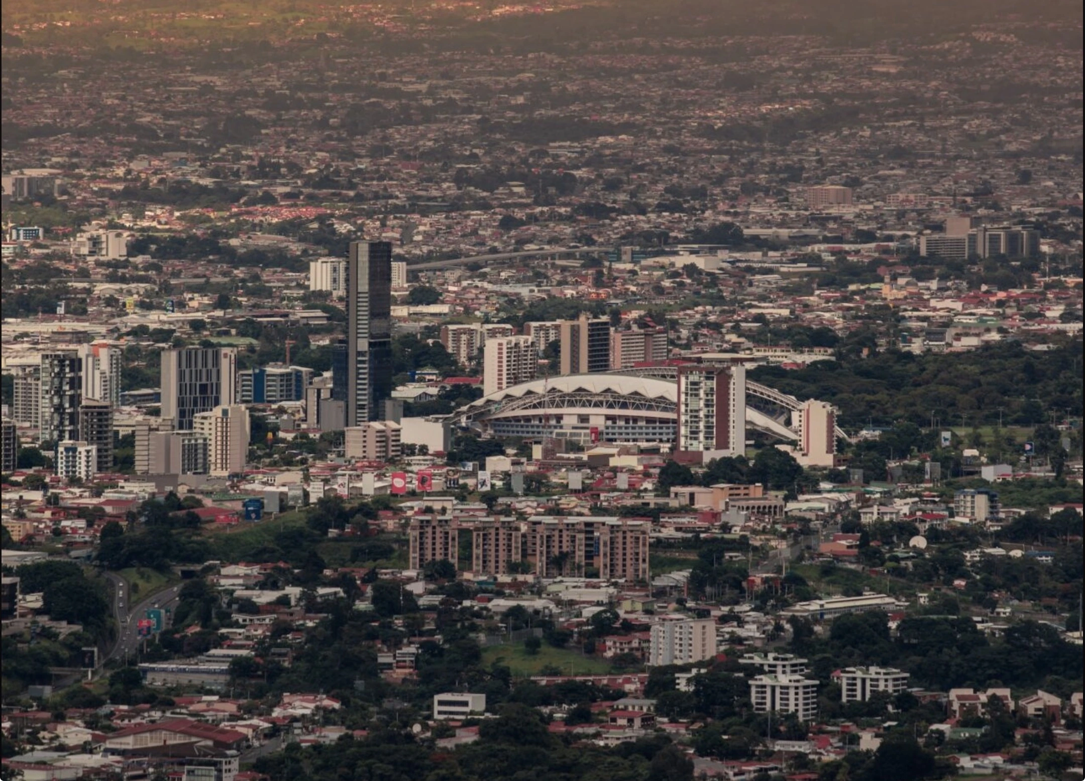 Scenic view of Costa Rica