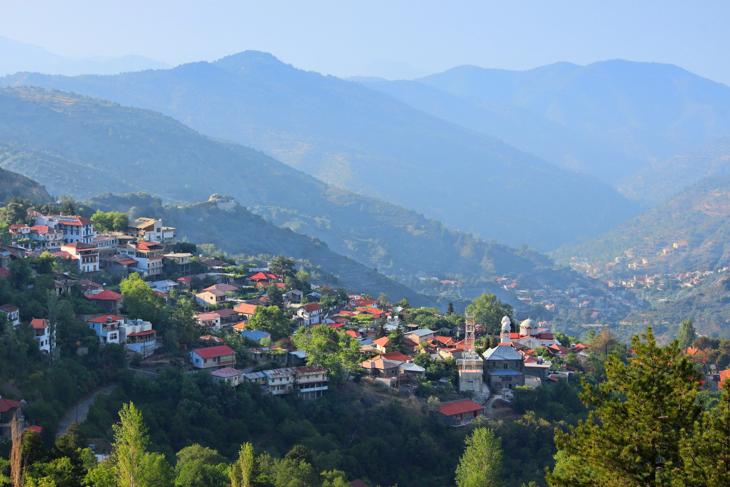 Scenic view of Cyprus