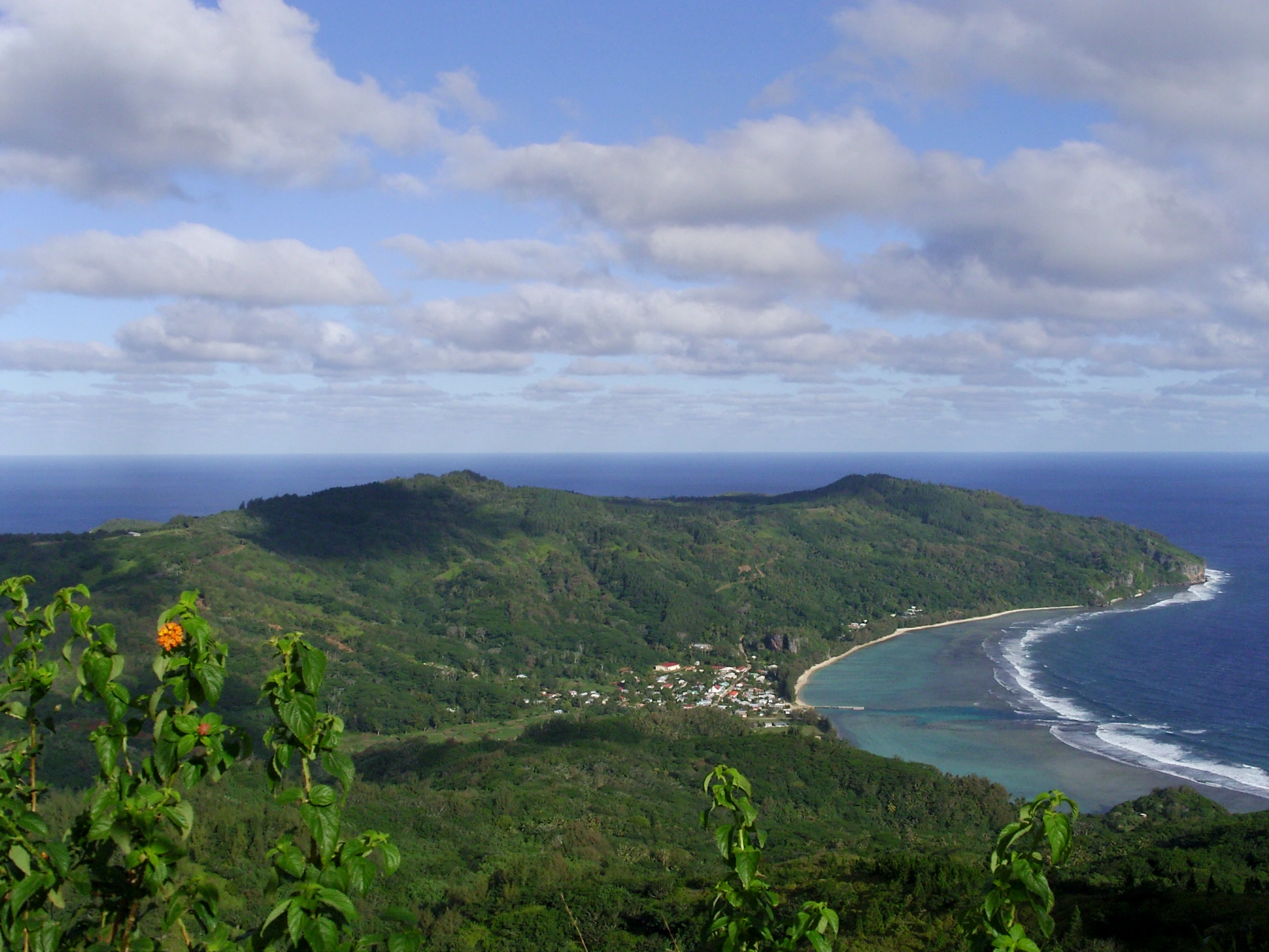 Scenic view of French Polynesia