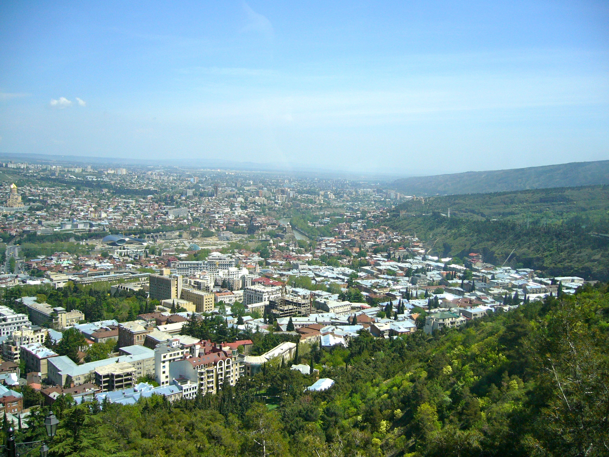 Scenic view of Georgia
