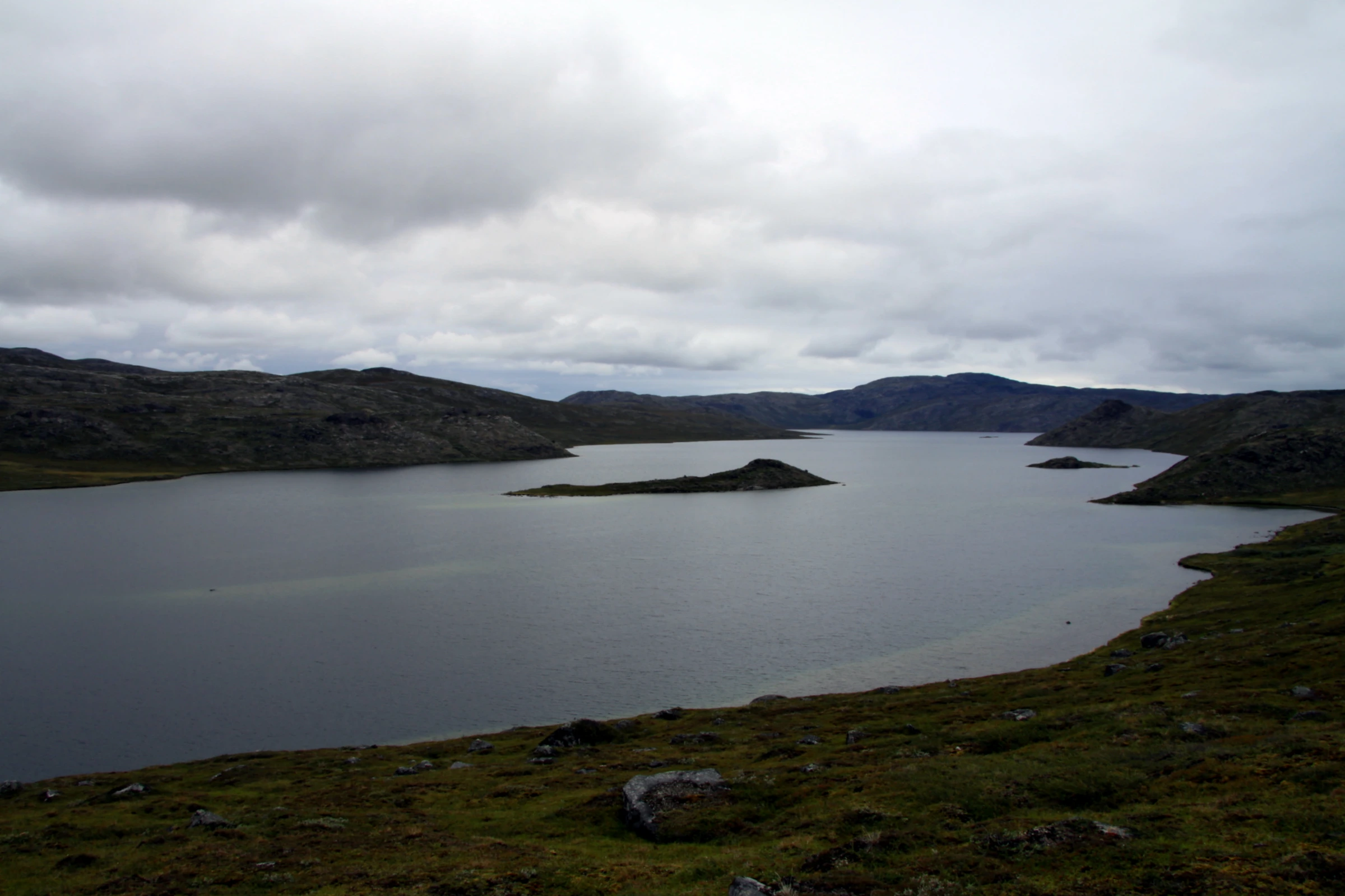 Scenic view of Greenland
