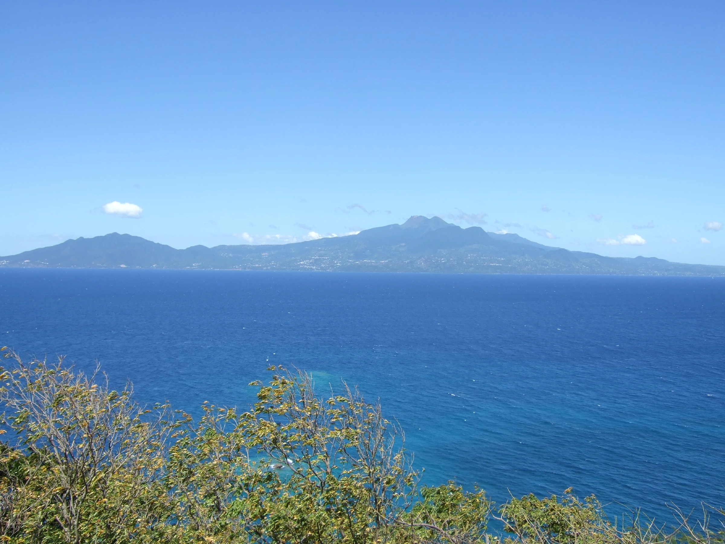 Scenic view of Guadeloupe