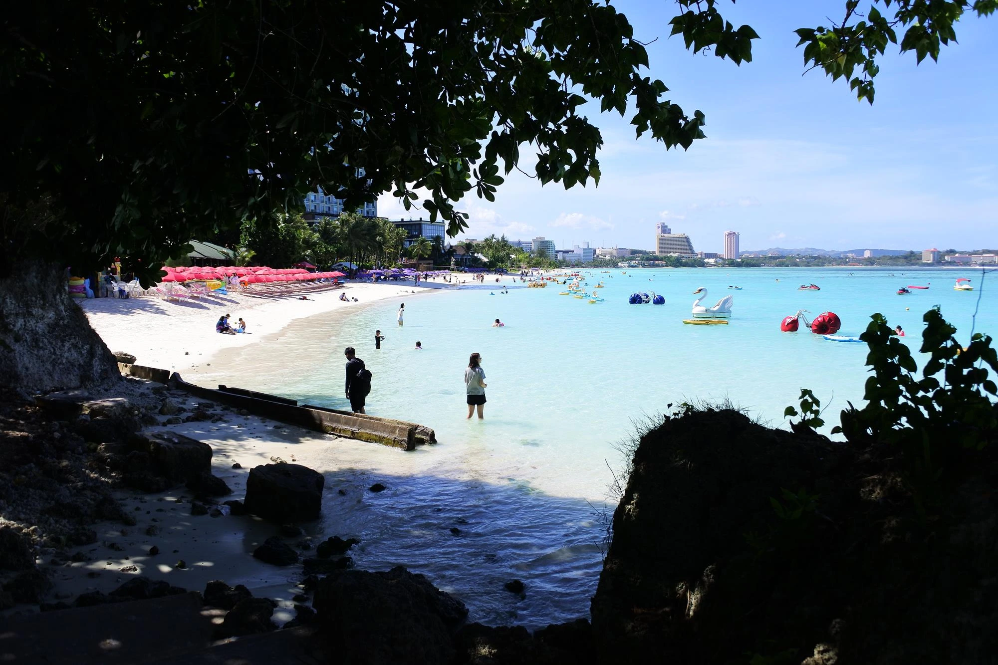 Scenic view of Guam