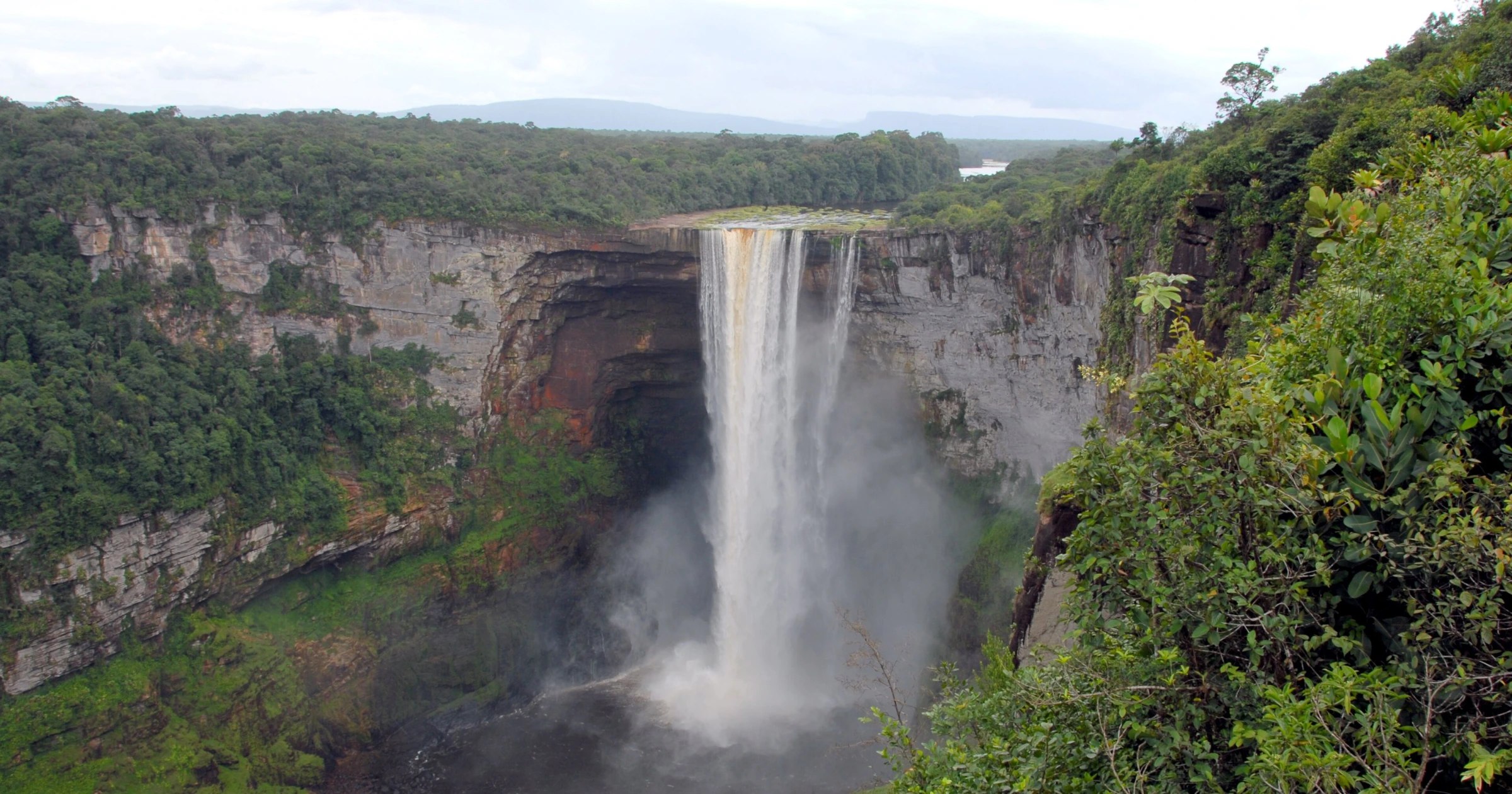Scenic view of Guyana