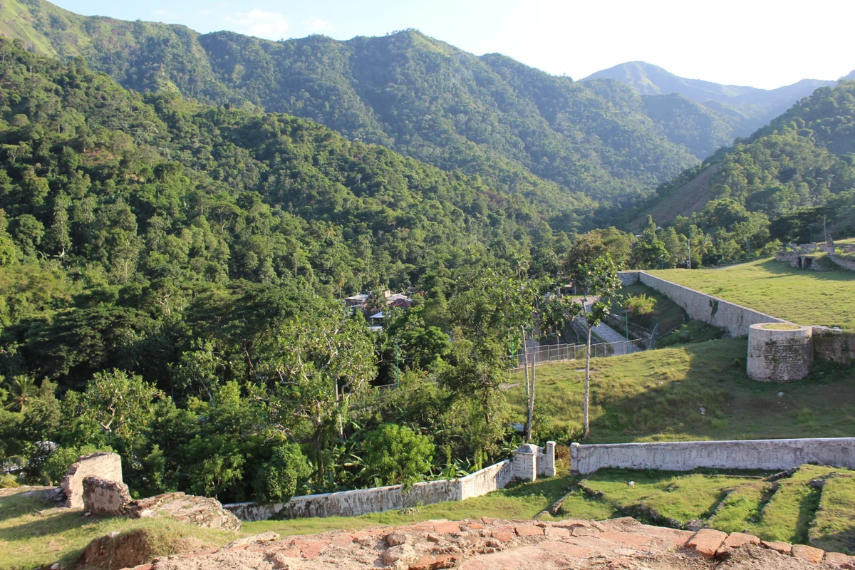 Scenic view of Haiti