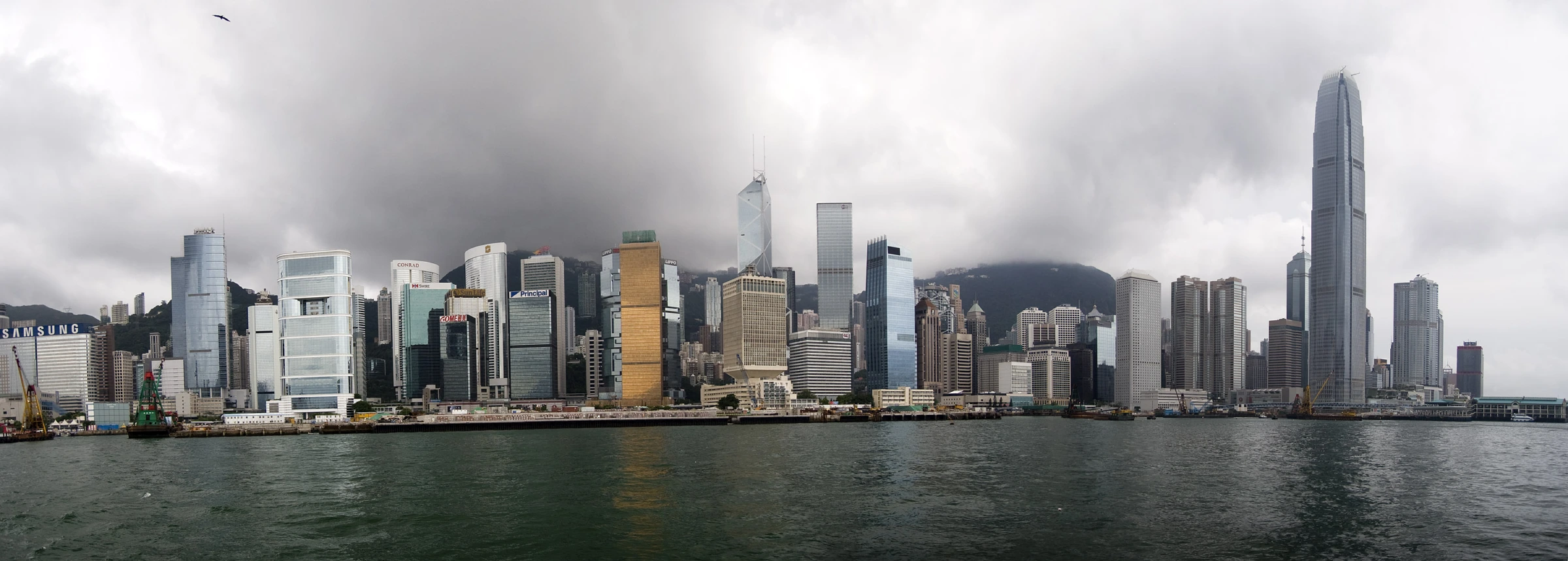 Scenic view of Hong Kong