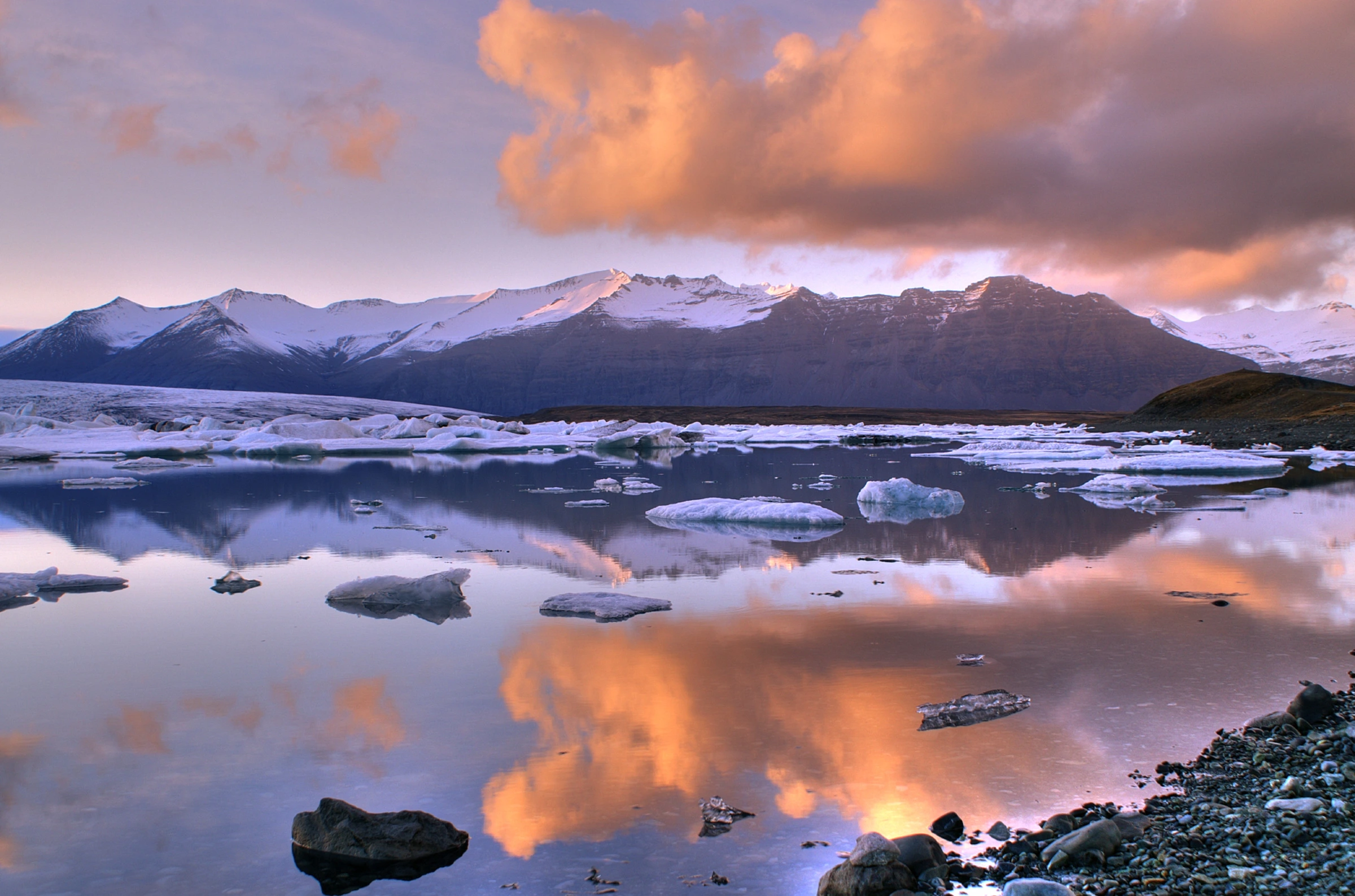 Scenic view of Iceland