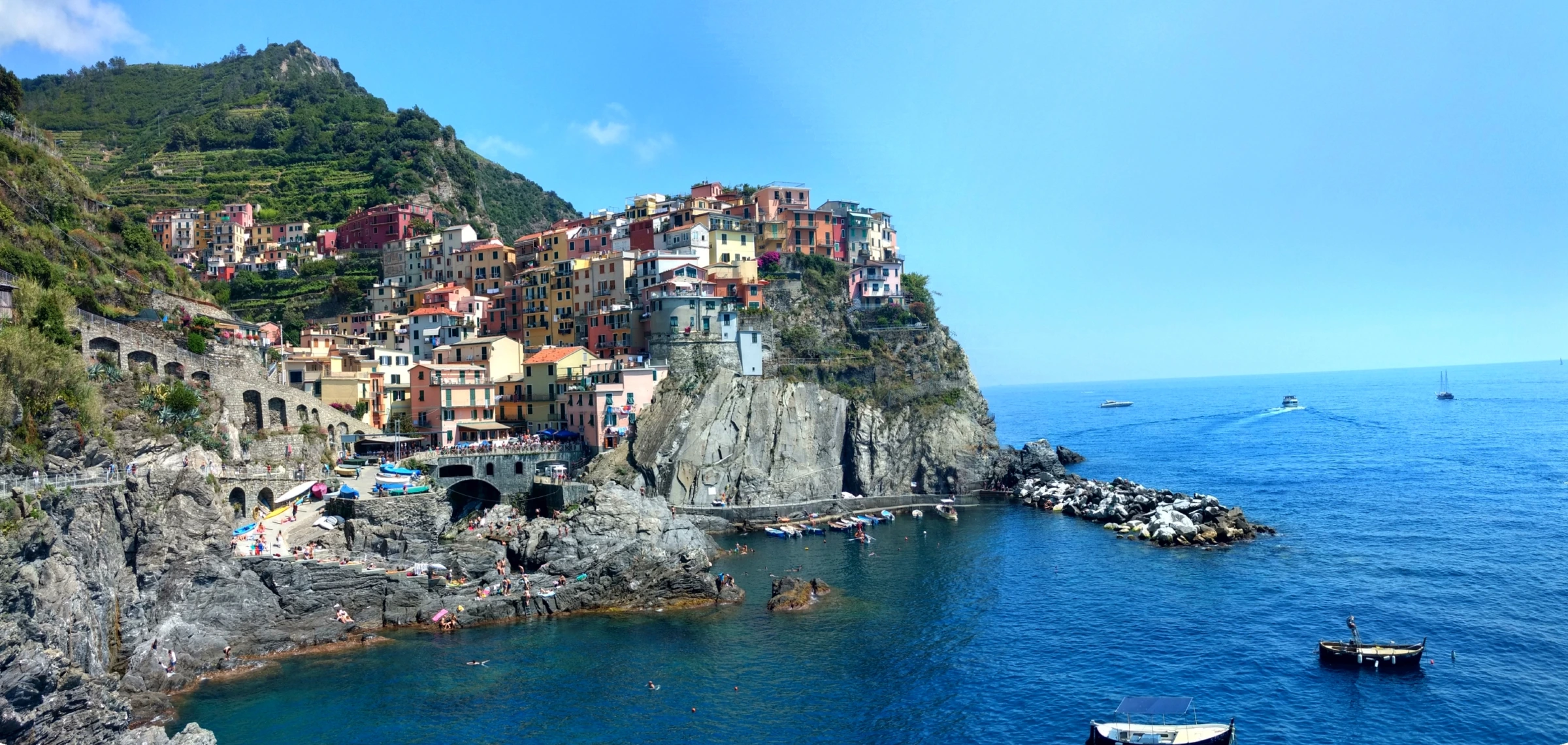Scenic view of Italy