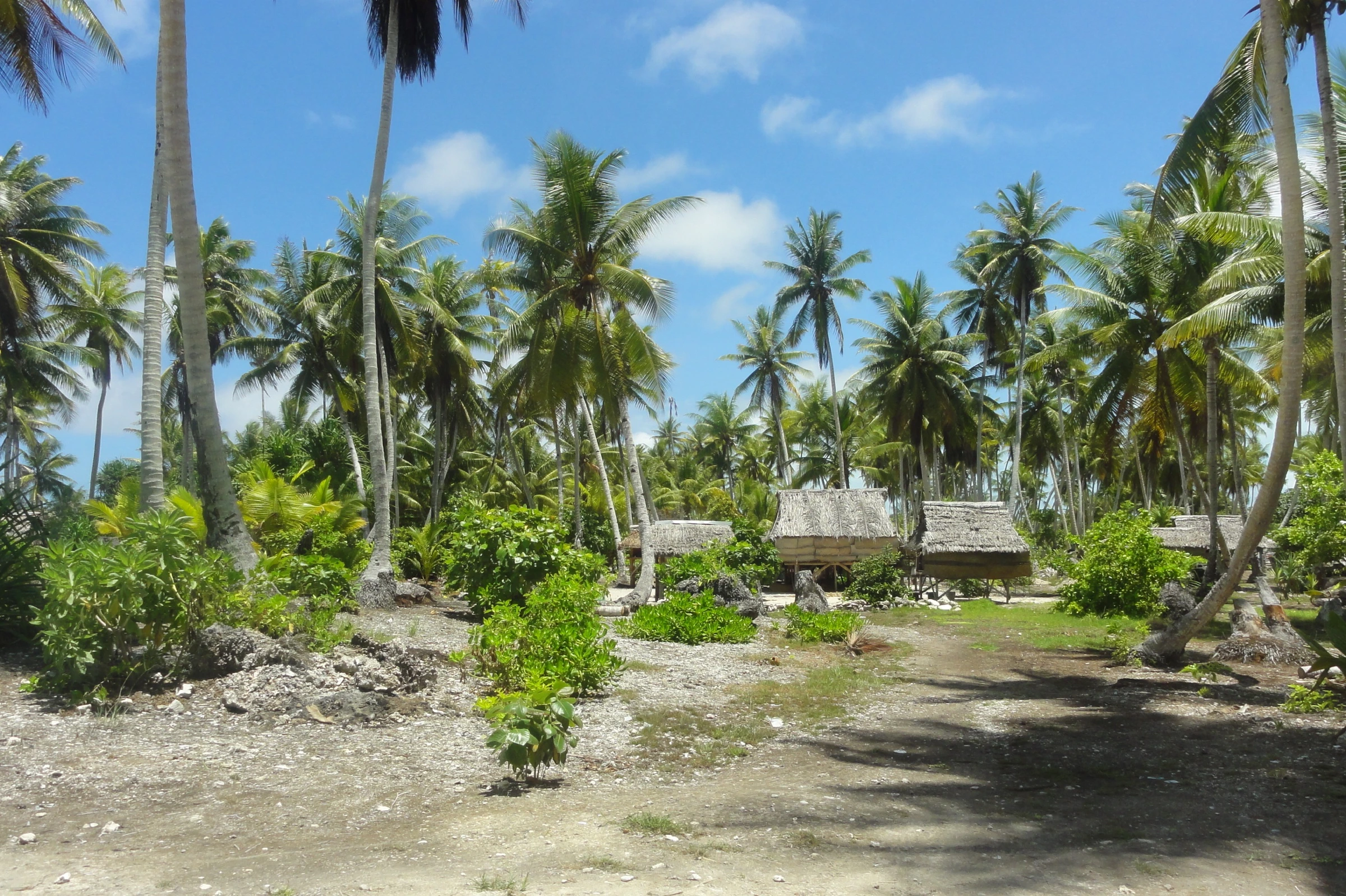 Scenic view of Kiribati