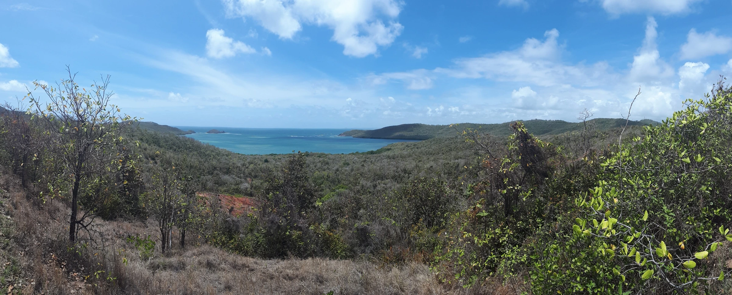 Scenic view of Martinique