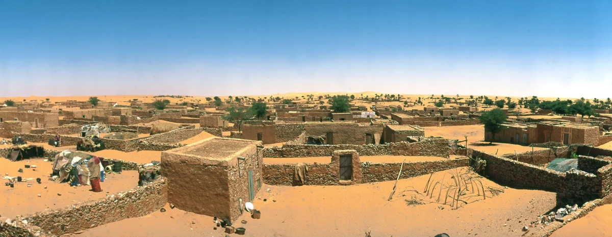 Scenic view of Mauritania