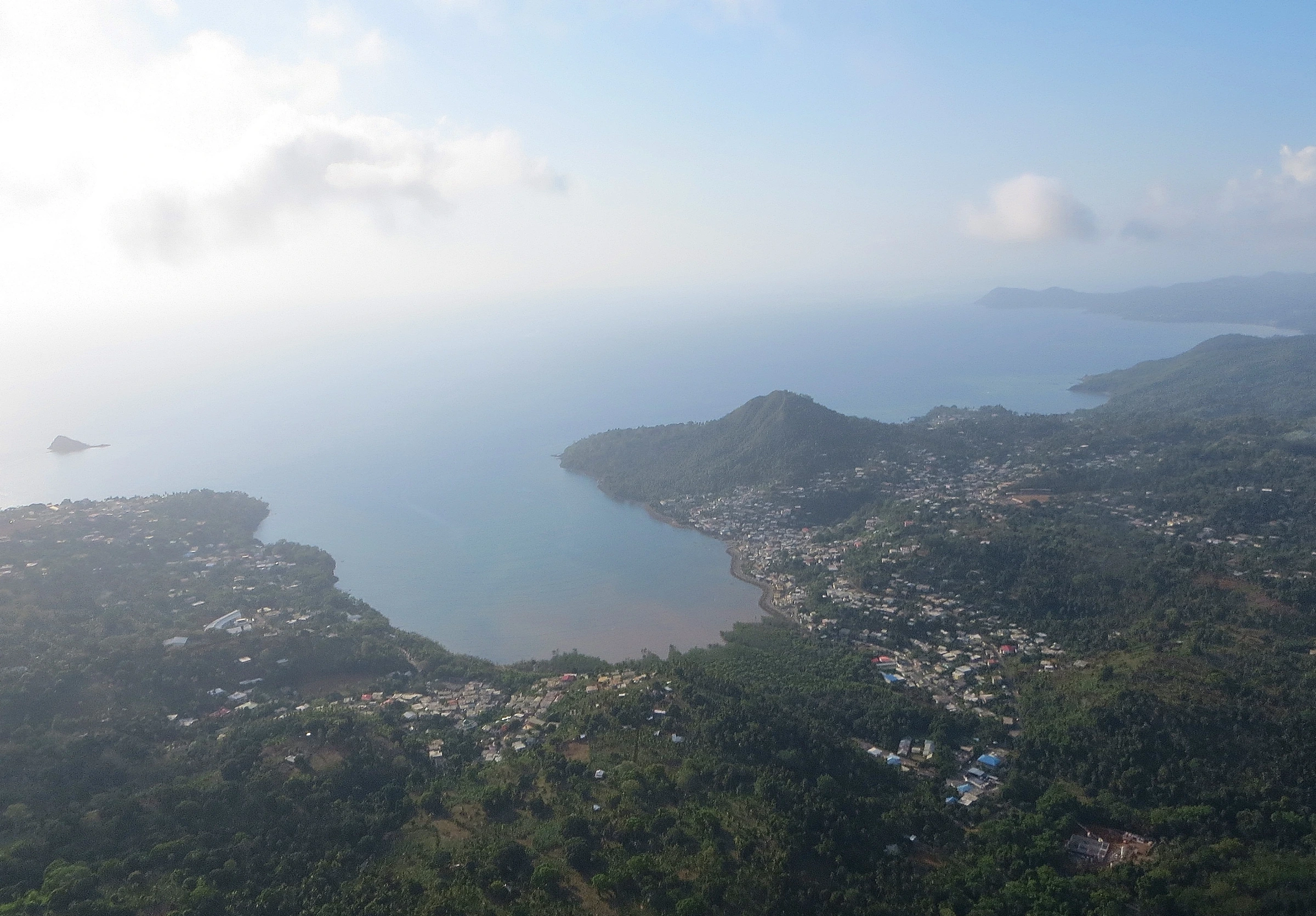 Scenic view of Mayotte