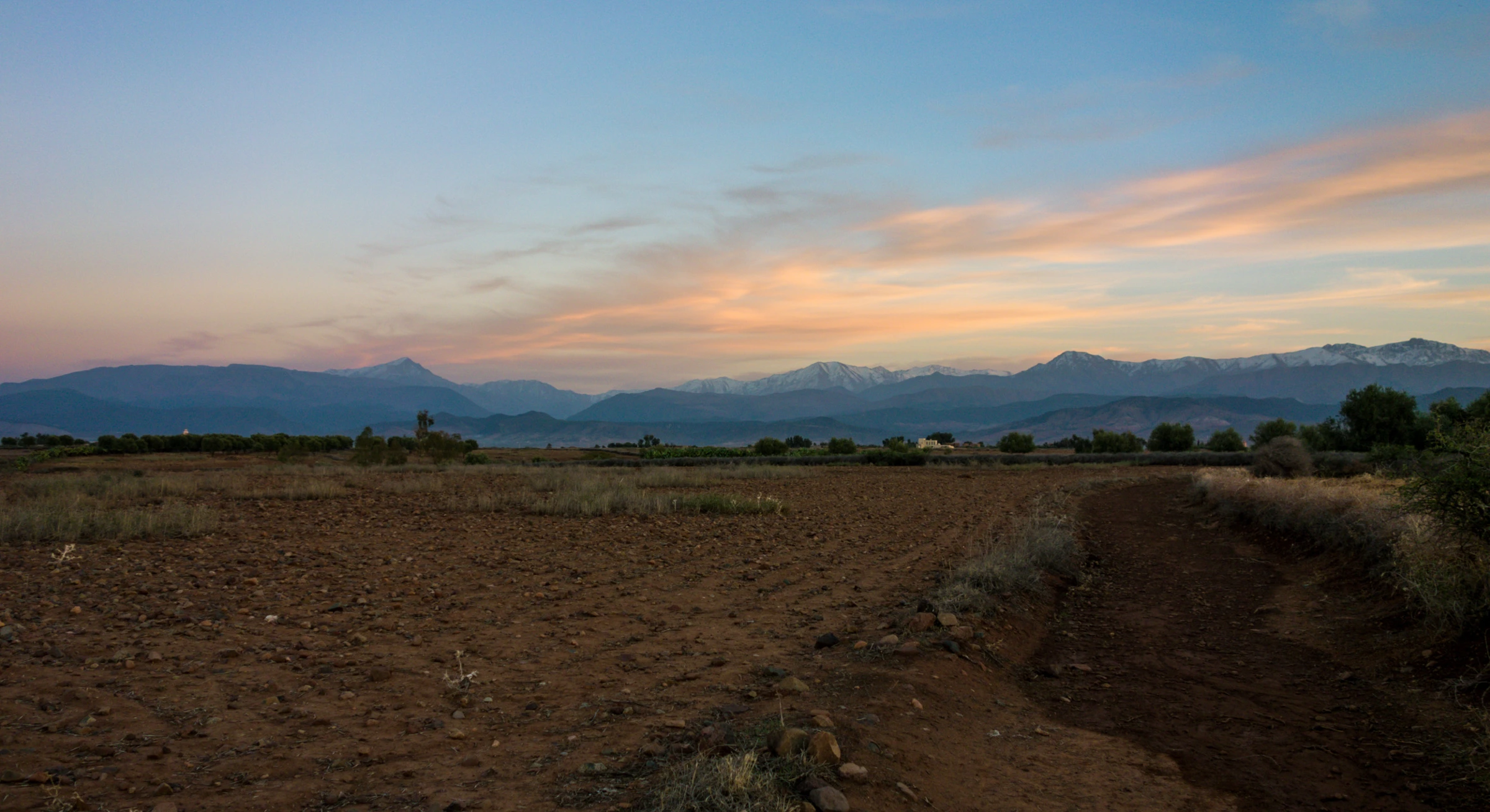 Scenic view of Morocco