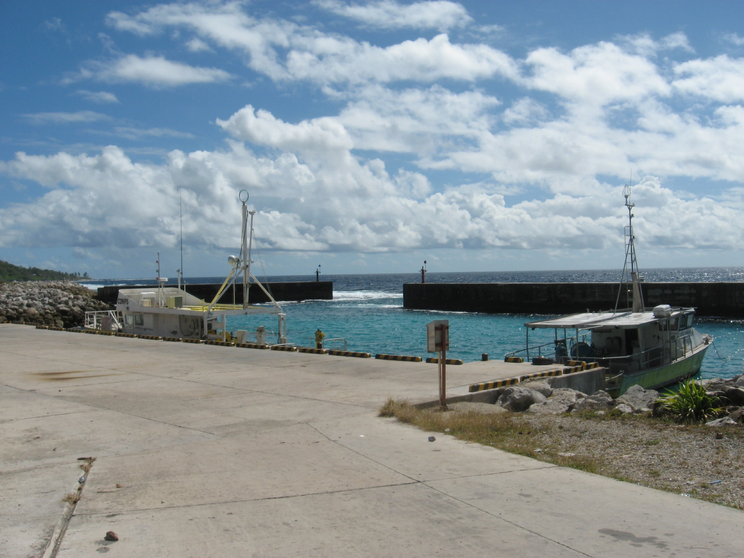 Scenic view of Nauru