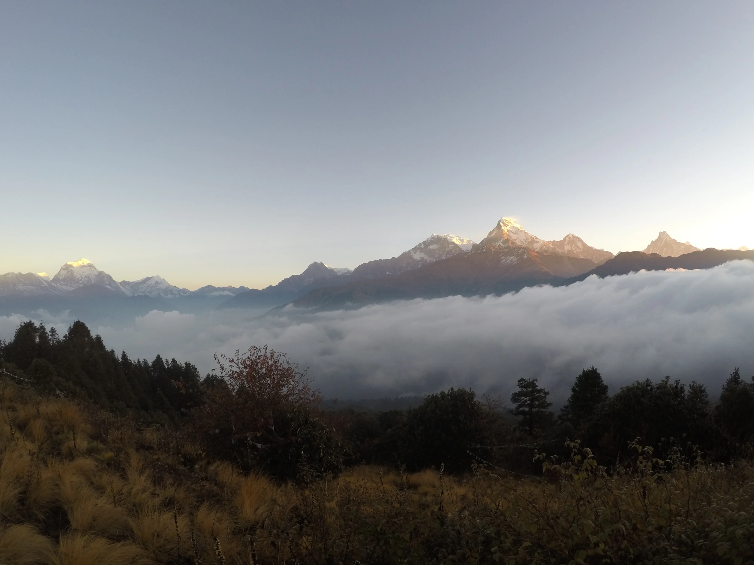 Scenic view of Nepal