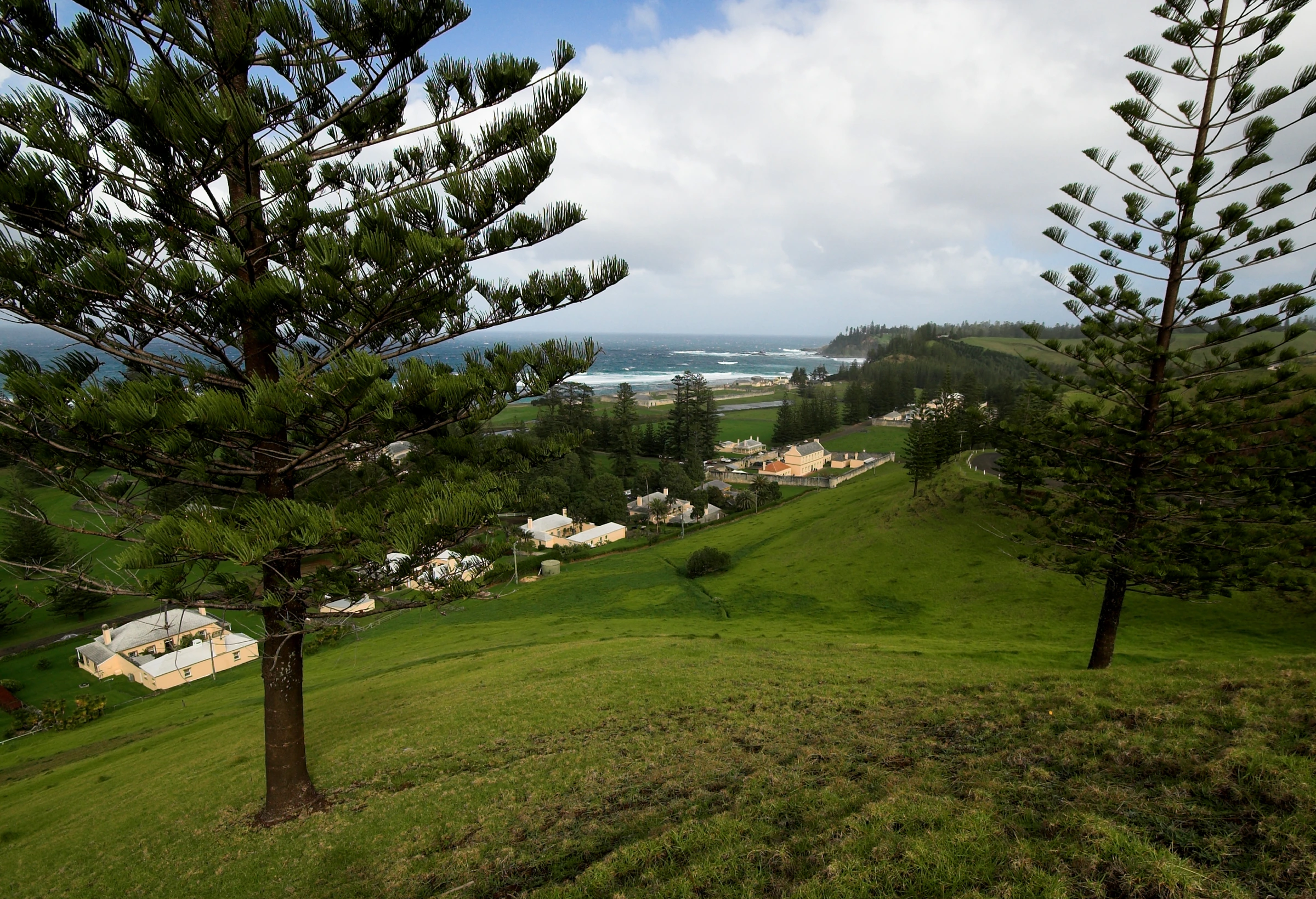 Scenic view of Norfolk Island