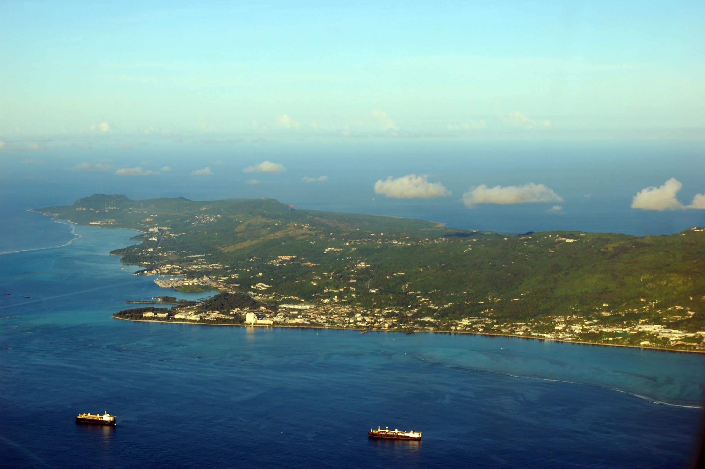 Scenic view of Northern Mariana Islands
