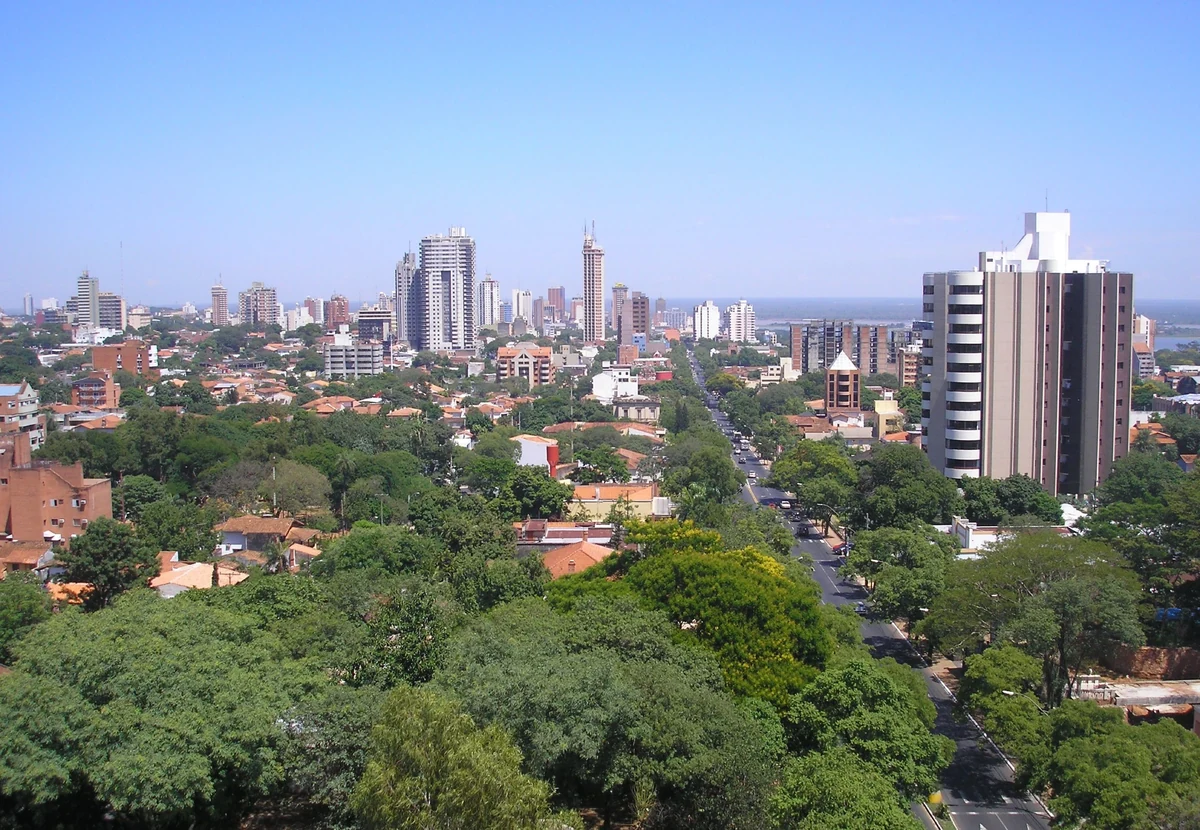 Scenic view of Paraguay