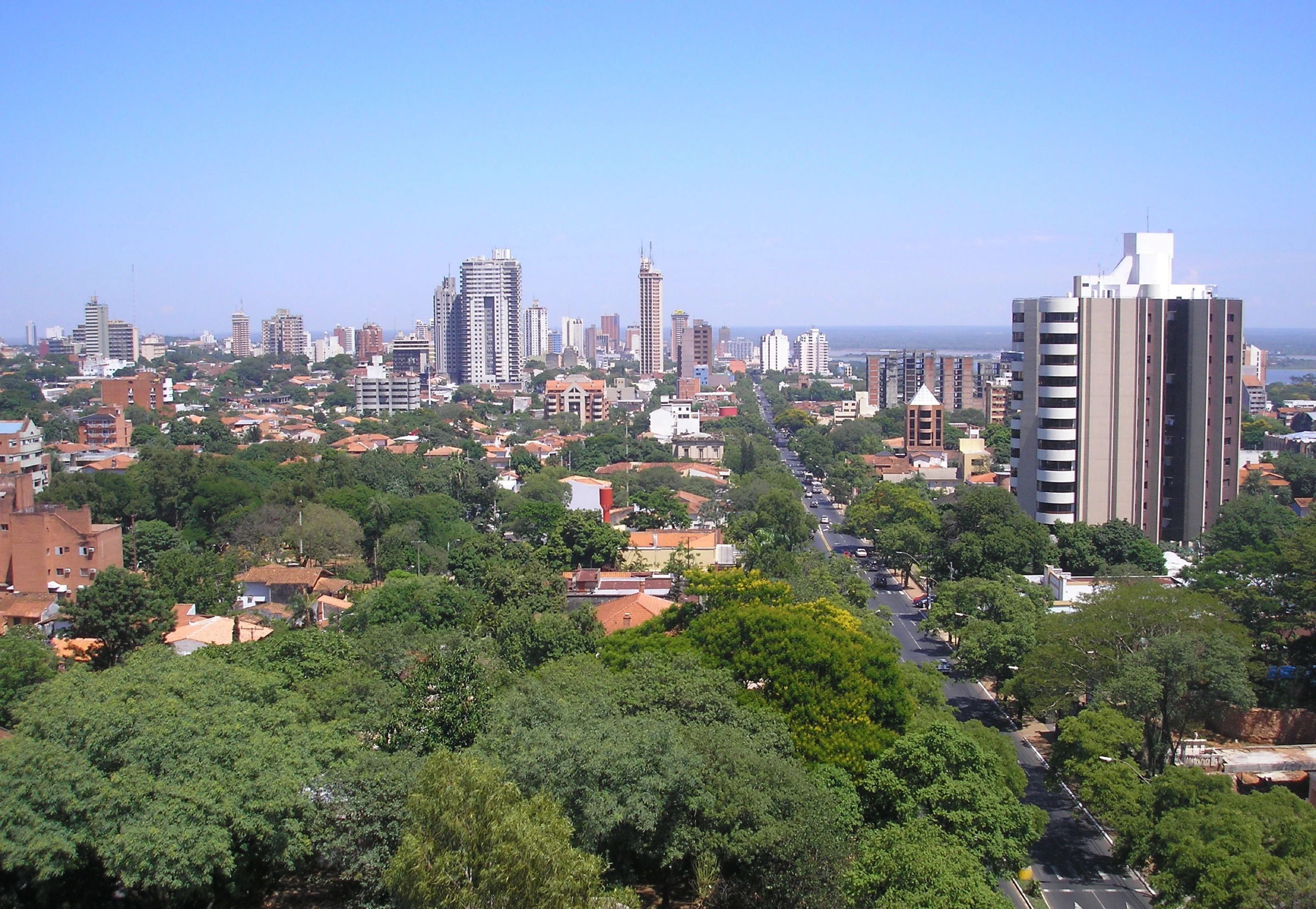 Scenic view of Paraguay