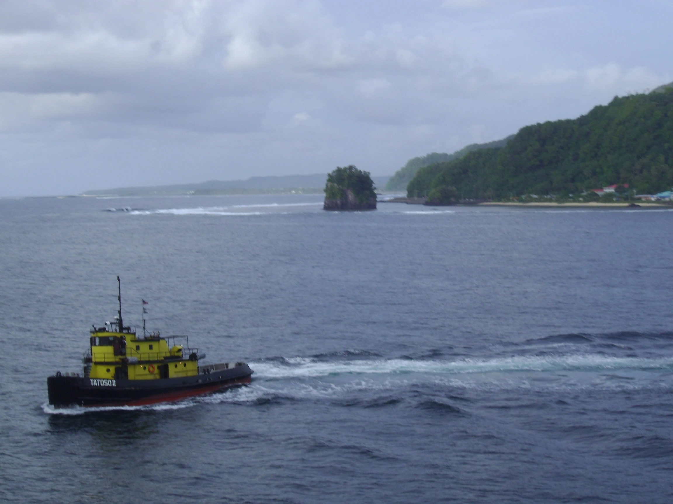 Scenic view of Samoa