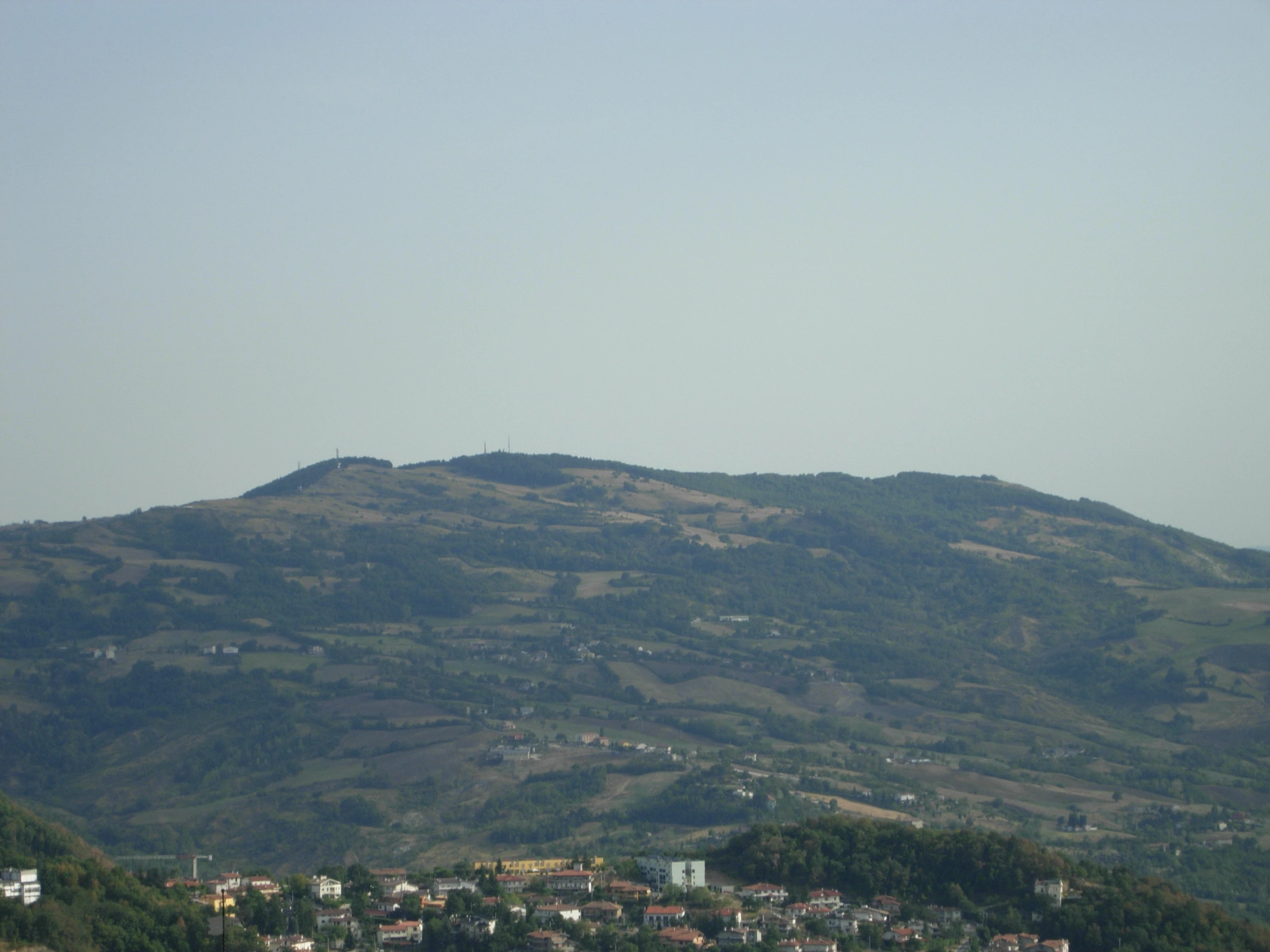 Scenic view of San Marino
