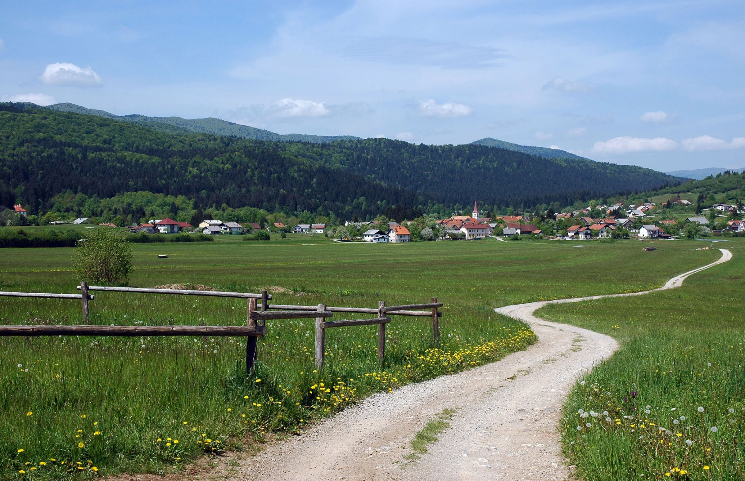 Scenic view of Slovenia