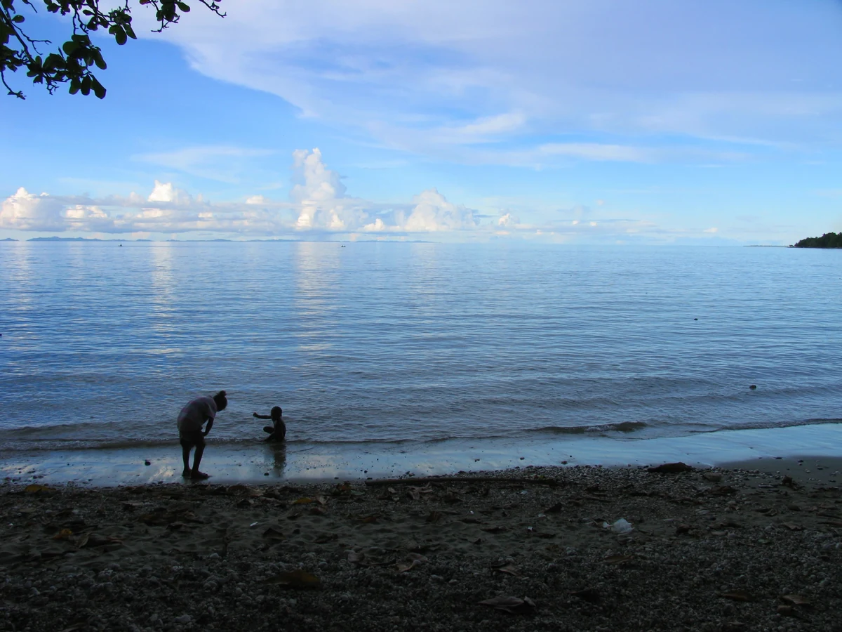 Scenic view of Solomon Islands