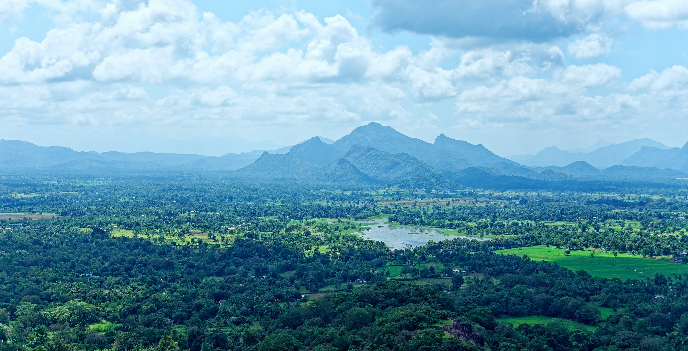 Scenic view of Sri Lanka