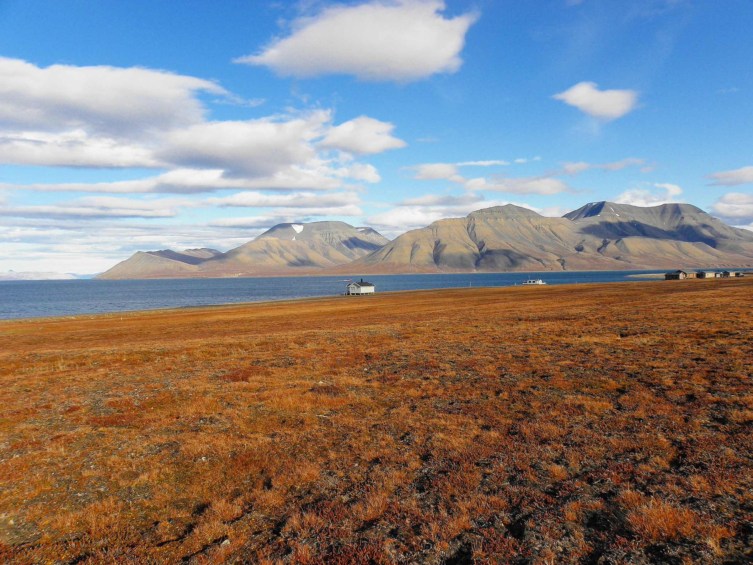 Scenic view of Svalbard and Jan Mayen