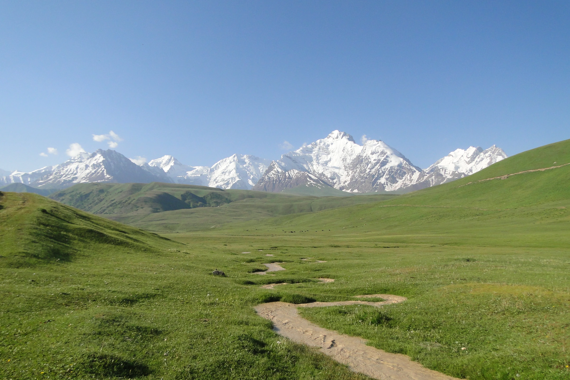 Scenic view of Tajikistan